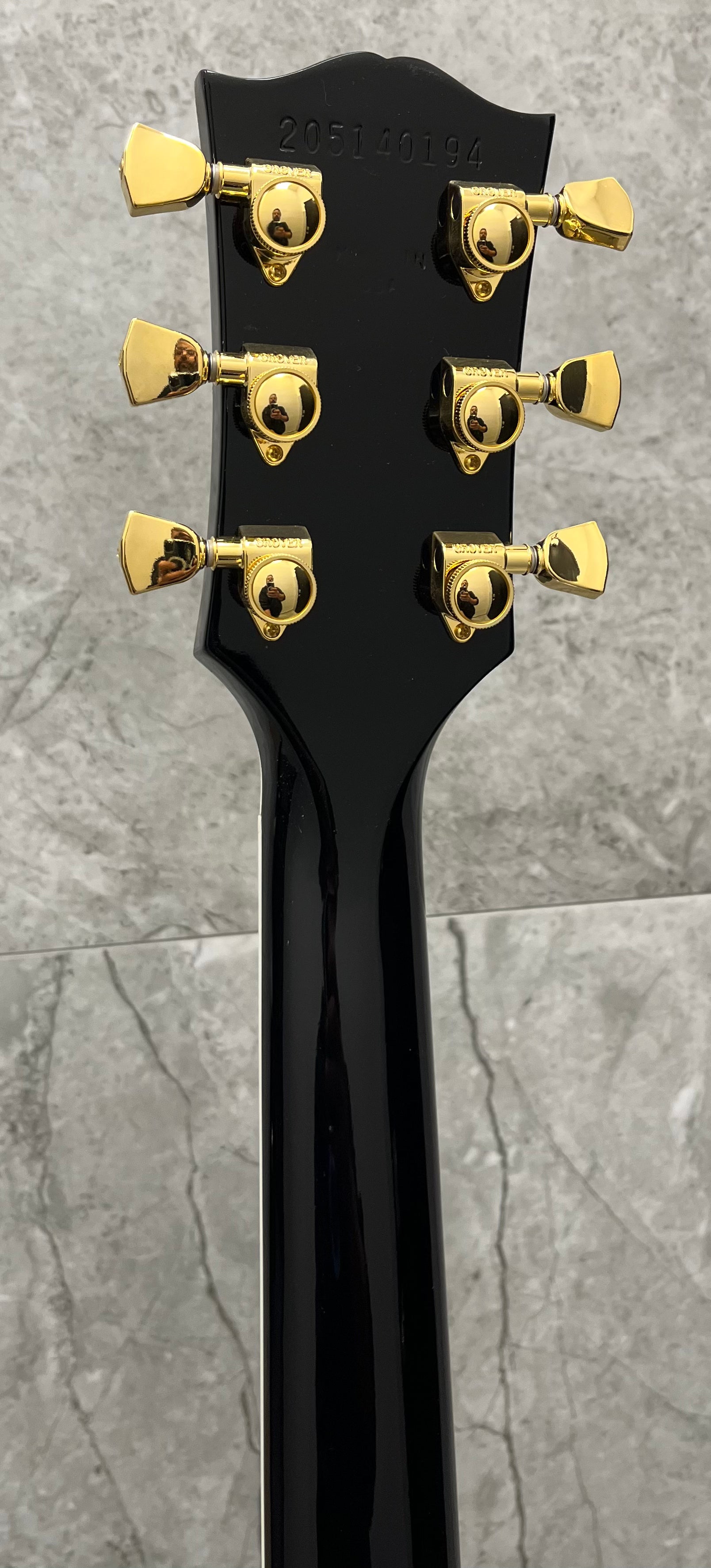 Gibson USA Les Paul Supreme - Translucent Ebony LPSU00TEGH SERIAL NUMBER 205140194 - 8.8 LBS