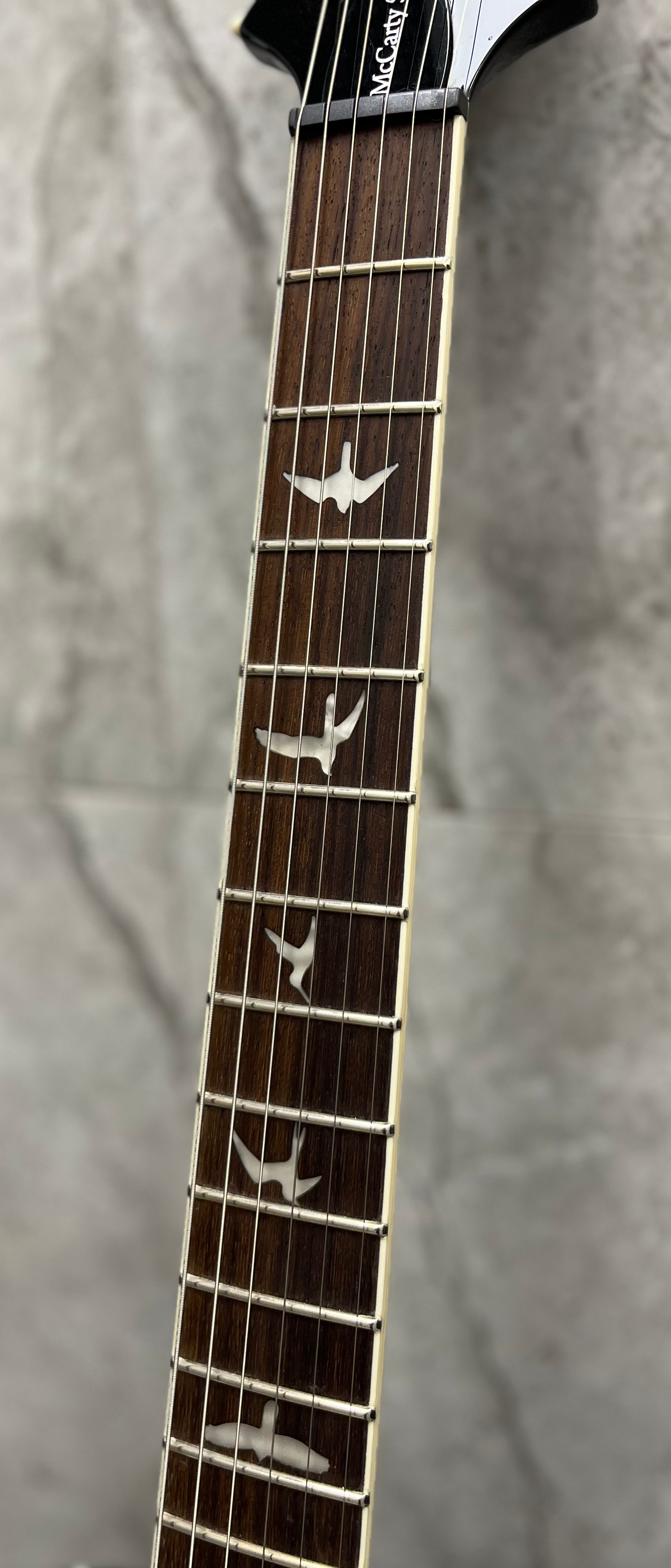 PRS Guitars SE McCarty 594 Singlecut Electric Guitar with Gigbag - Black Gold Flame Top 115997::BG SERIAL NUMBER CTIH081977 - 8 LBS 6 OZ