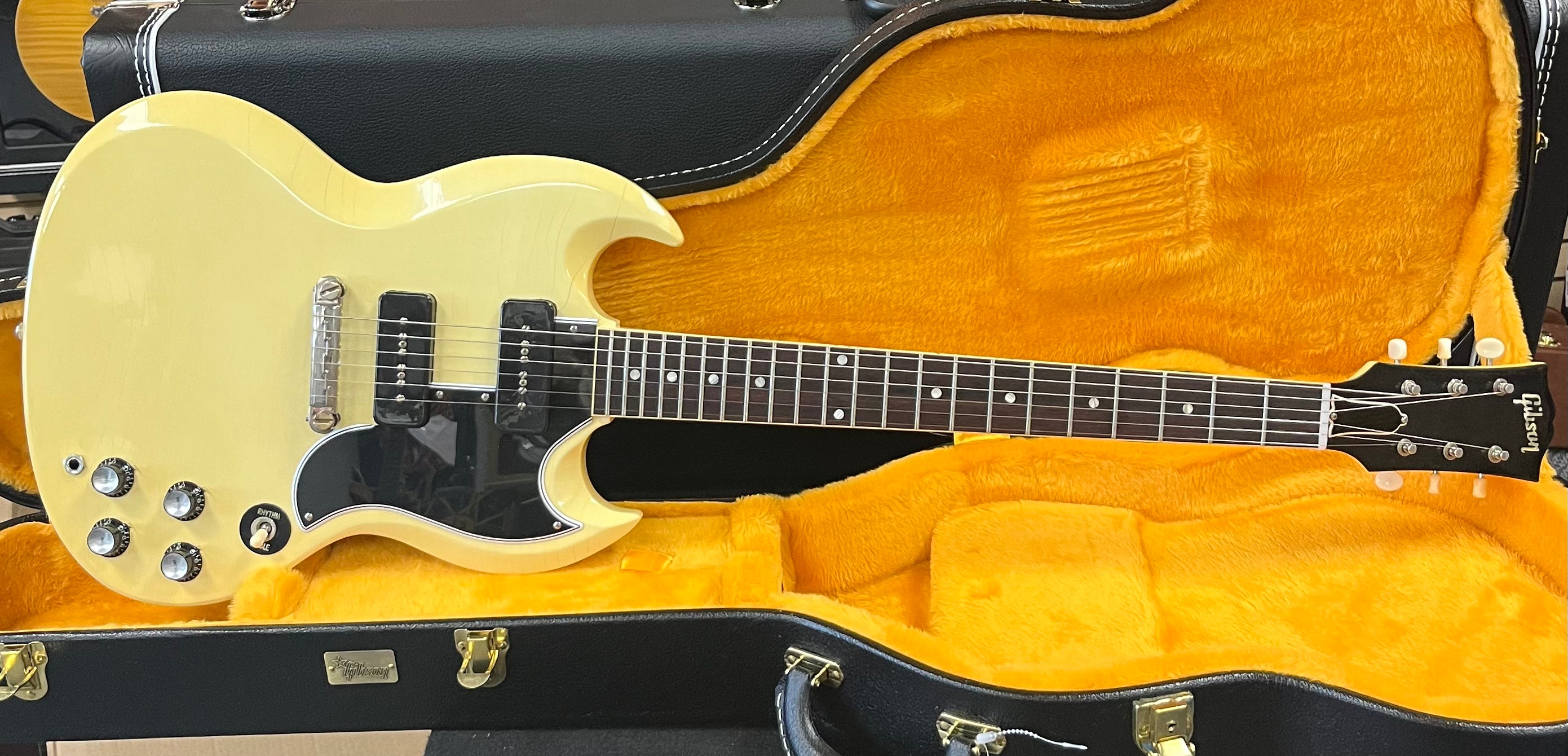Gibson Custom Shop Murphy Lab 1963 SG Special Classic White Ultra Gibson Custom Shop Murphy Lab 1963 SG Special Classic White Ultra