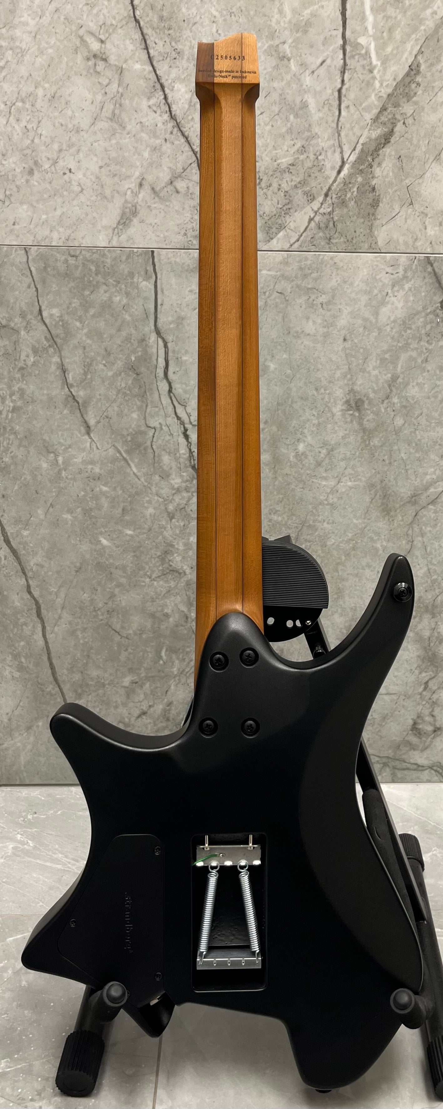 Strandberg Boden Metal NX 6 Tremolo Black Granite BD6TCT-24M-L-M-BK SERIAL NUMBER C2505633 - 5 LBS 1 OZ