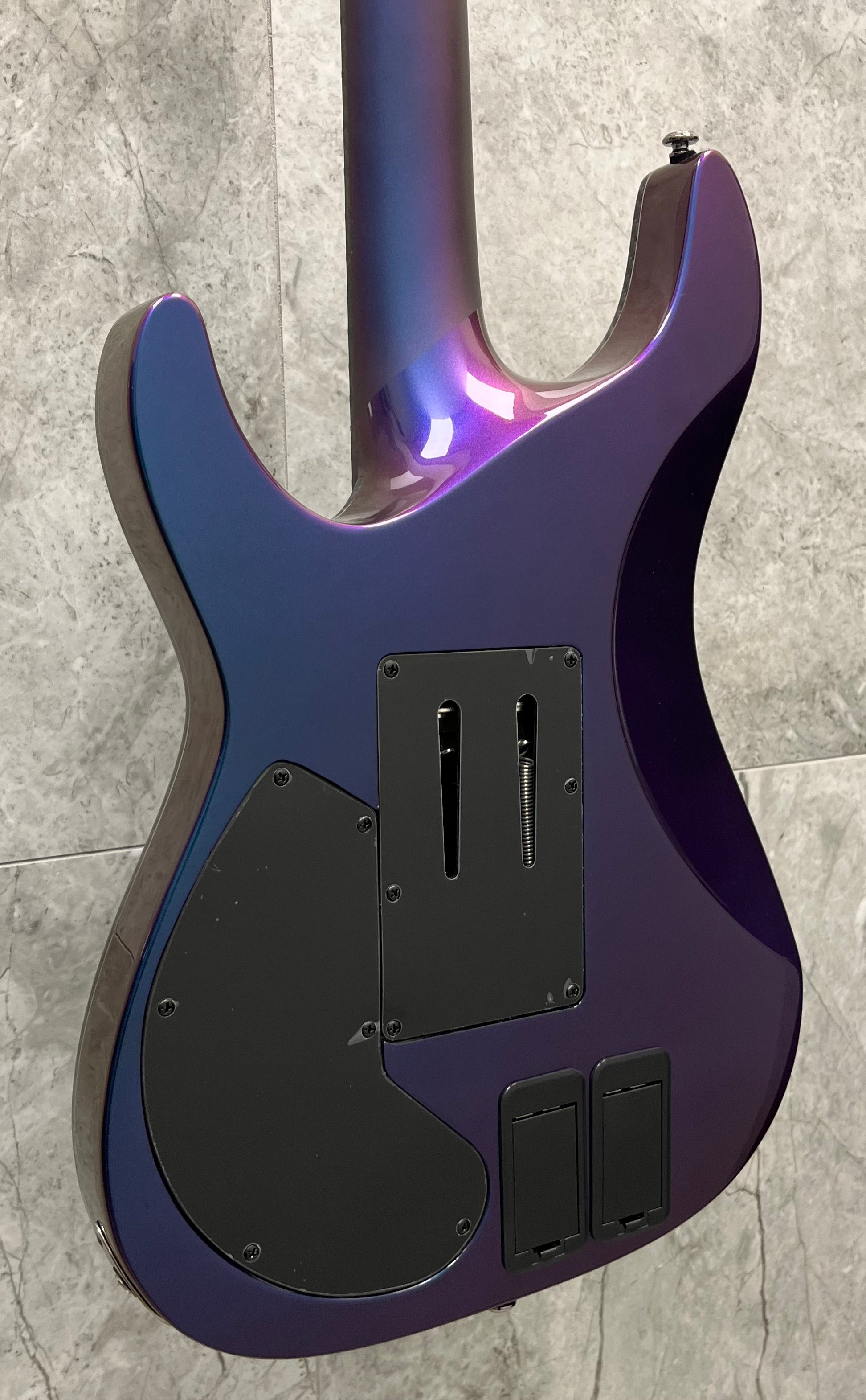 Schecter Hellraiser Hybrid C-1 FR S w/ sustainiac Ultra Violet 1955-SHC SERIAL NUMBER W24071661 - 8.0 LBS