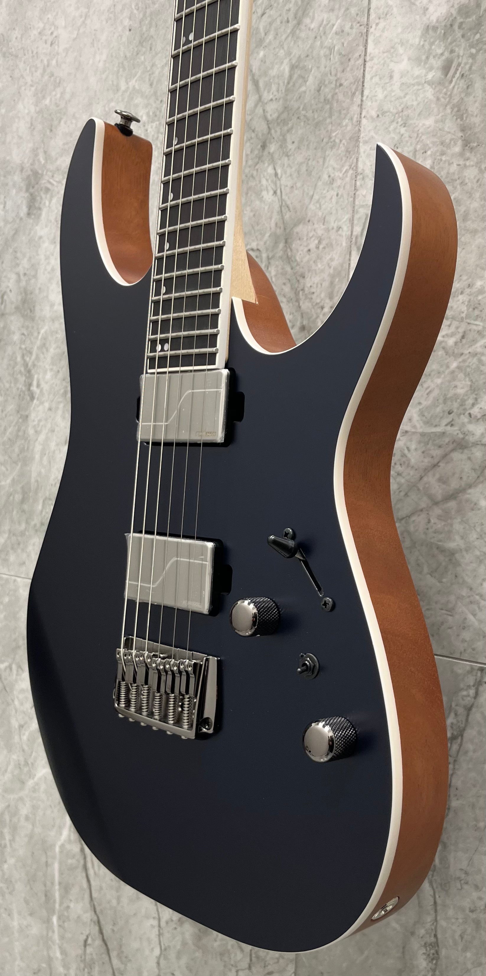 Ibanez RG5121DBF Prestige MADE IN JAPAN Series Electric Guitar W/ HARD SHELL CASE - Dark Tide Blue Flat SERIAL NUMBER F2506506 - 8.4 LBS