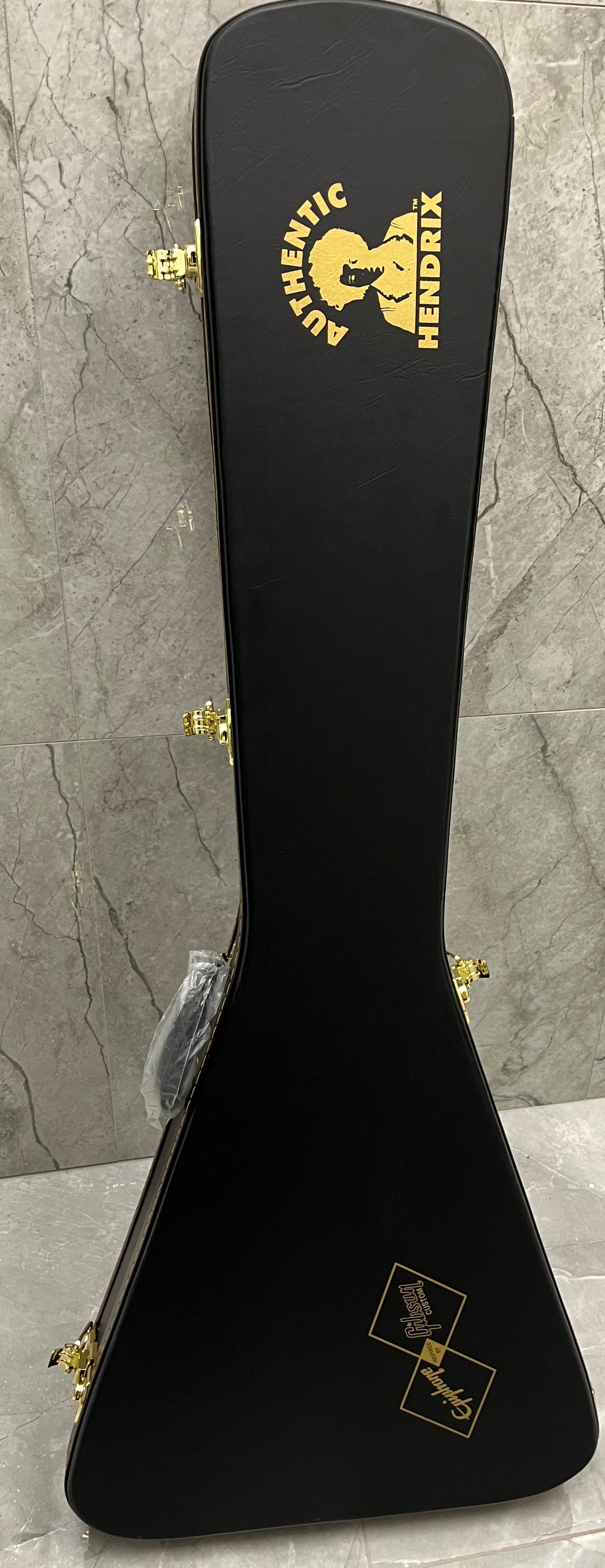 Epiphone Inspired by Gibson Custom Jimi Hendrix Love Drops Flying V - Limited Edition ECJHFVEBNH SERIAL NUMBER 24101523345 - 7.2 LBS