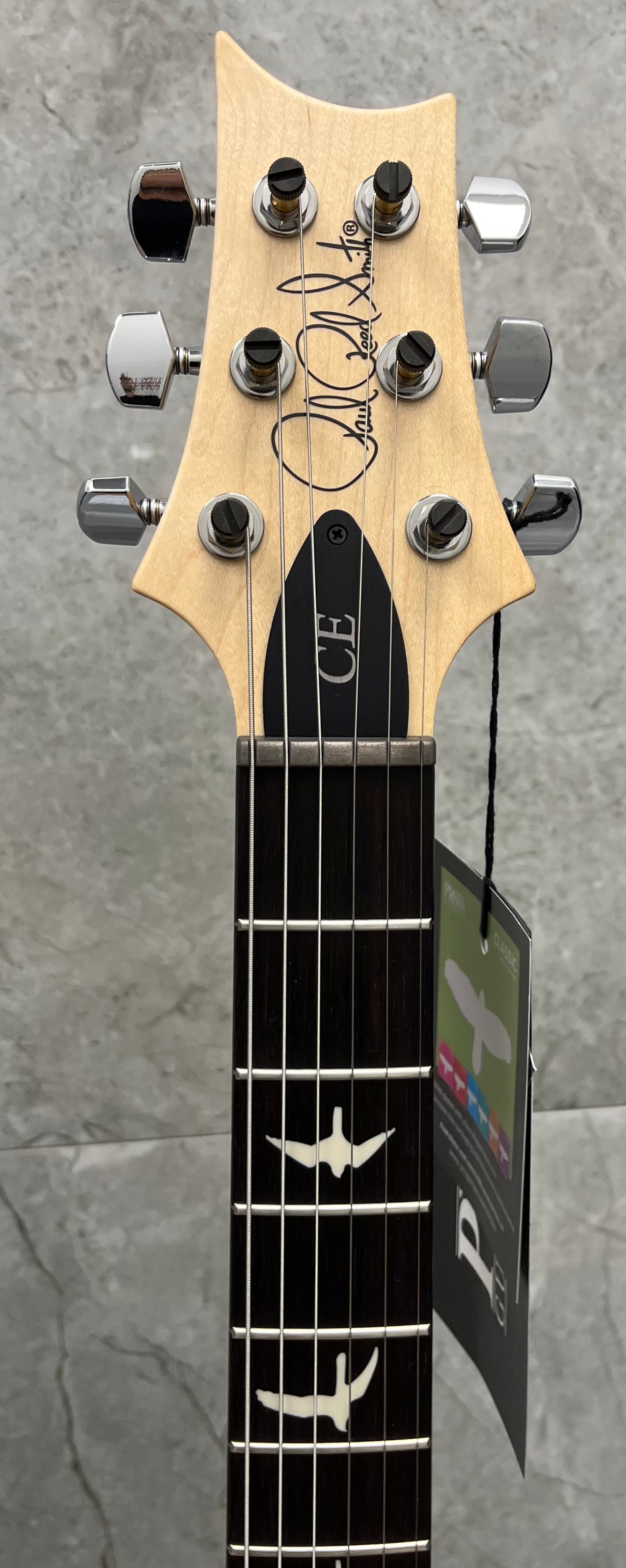 PRS Guitars USA CE24 HA - Faded Gray Black Purple Burst