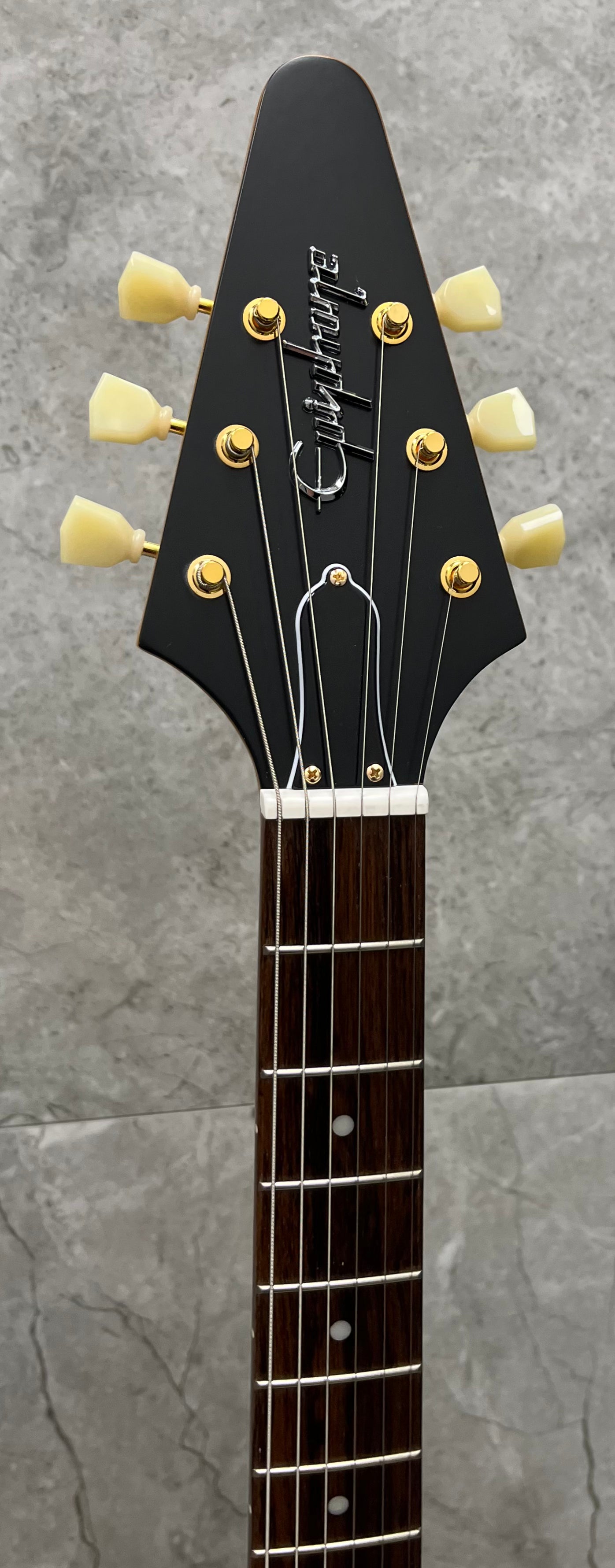 Epiphone Inspired by Gibson Custom Shop 1958 Korina Flying V Epiphone Inspired by Gibson Custom Shop 1958 Korina Flying V