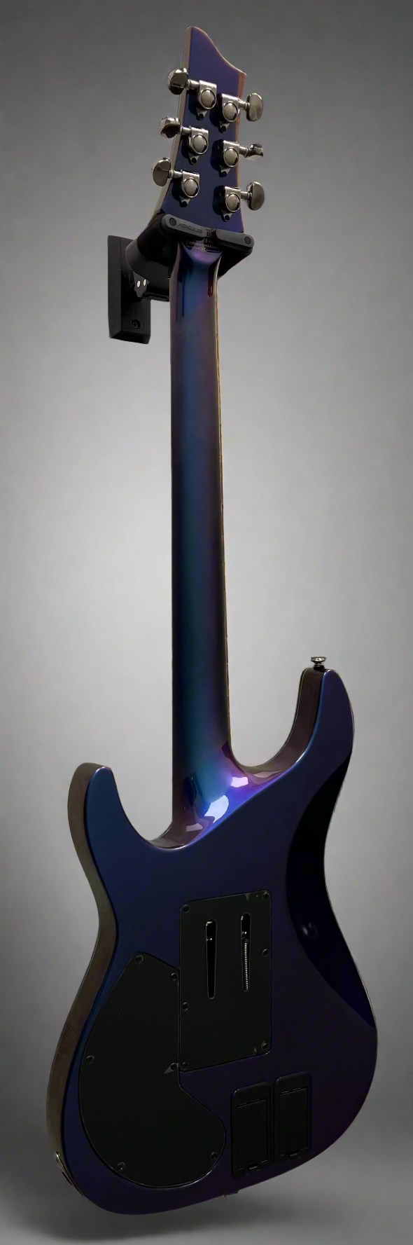 Schecter Hellraiser Hybrid C-1 FR S w/ sustainiac Ultra Violet 1955-SHC SERIAL NUMBER W24071661 - 8.0 LBS
