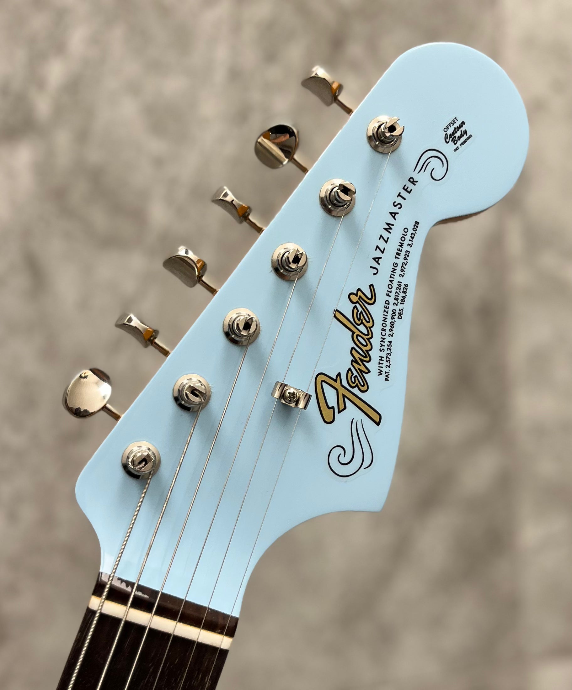Fender Vintera III Mid 60s Jazzmaster Rosewood Fingerboard, Sonic Blue 0149290372 SERIAL NUMBER MX26030936 - 7 LBS 15 OZ