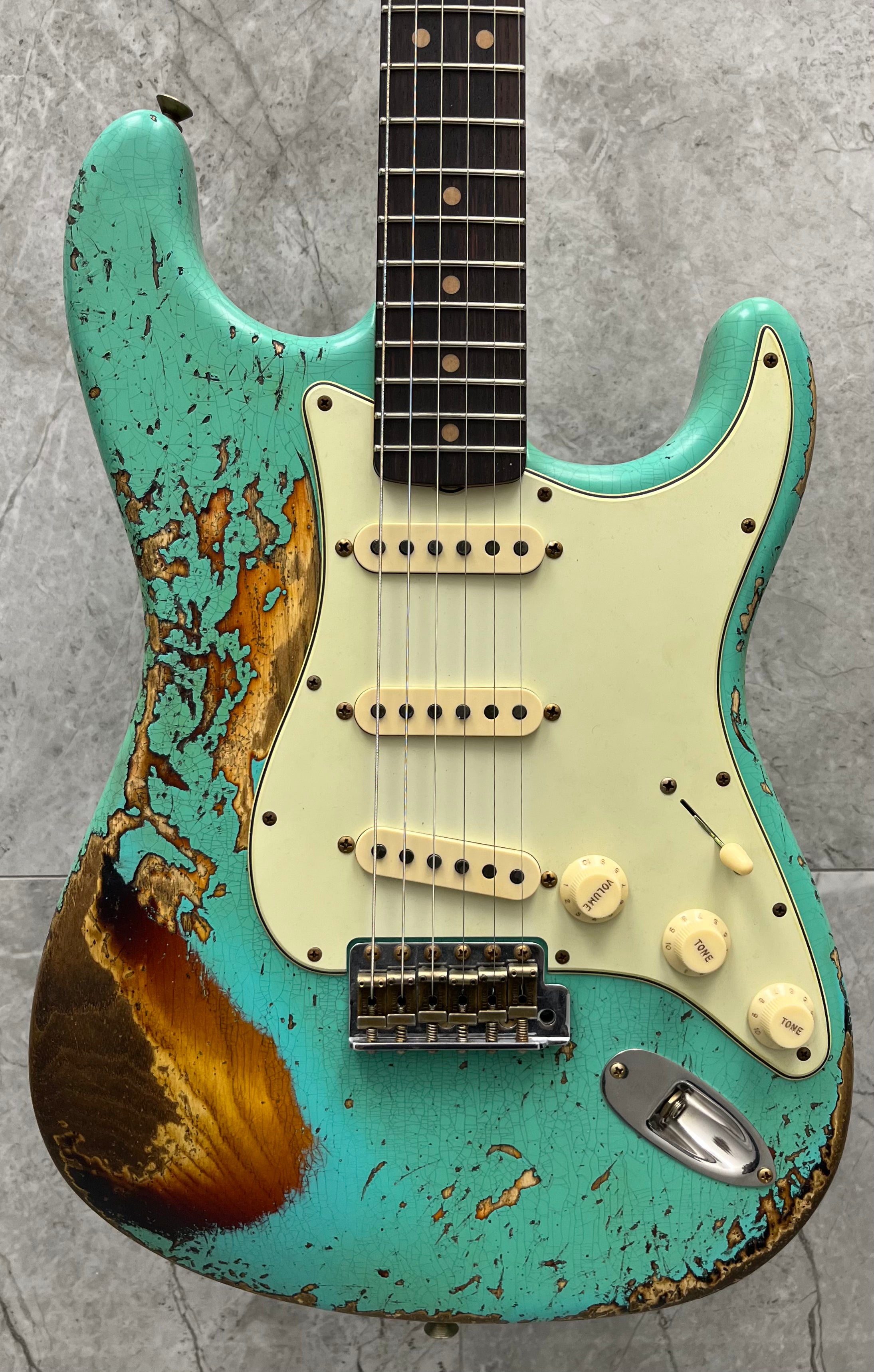 Fender Custom Shop 1963 Stratocaster Super Heavy Relic 3A Rosewood Fin L.A. Music