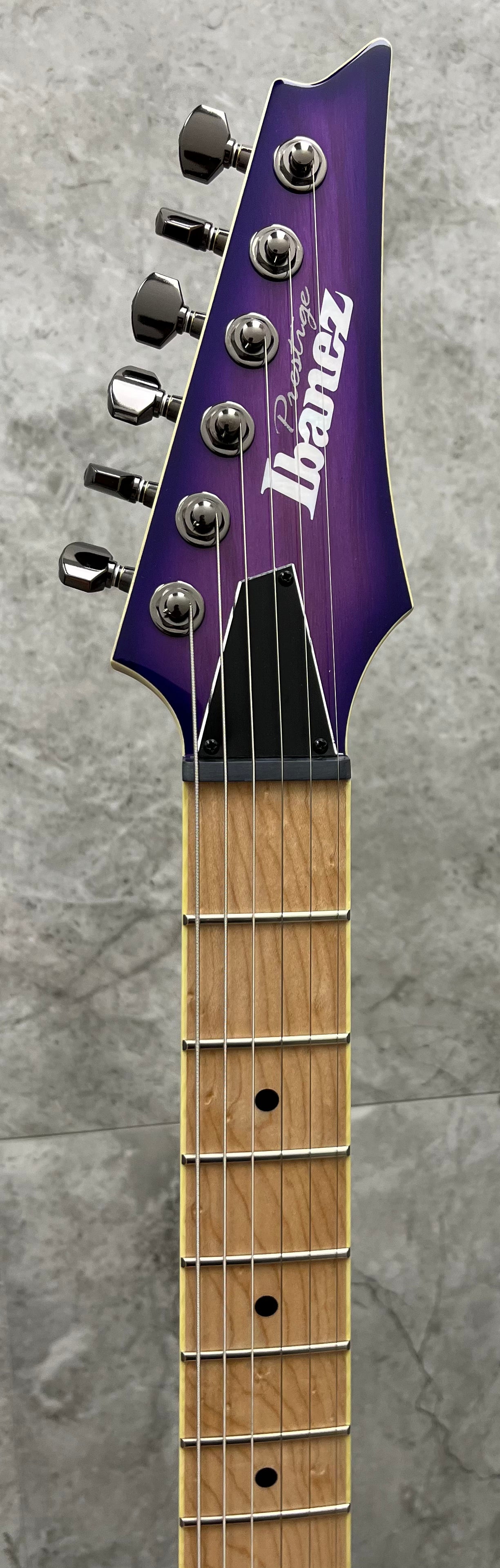 Ibanez RG Prestige Made in Japan 6 string Electric Guitar w/Case - Royal Plum Burst RG652AHMFXRPB SERIAL NUMBER F2509361 - 7.4 LBS
