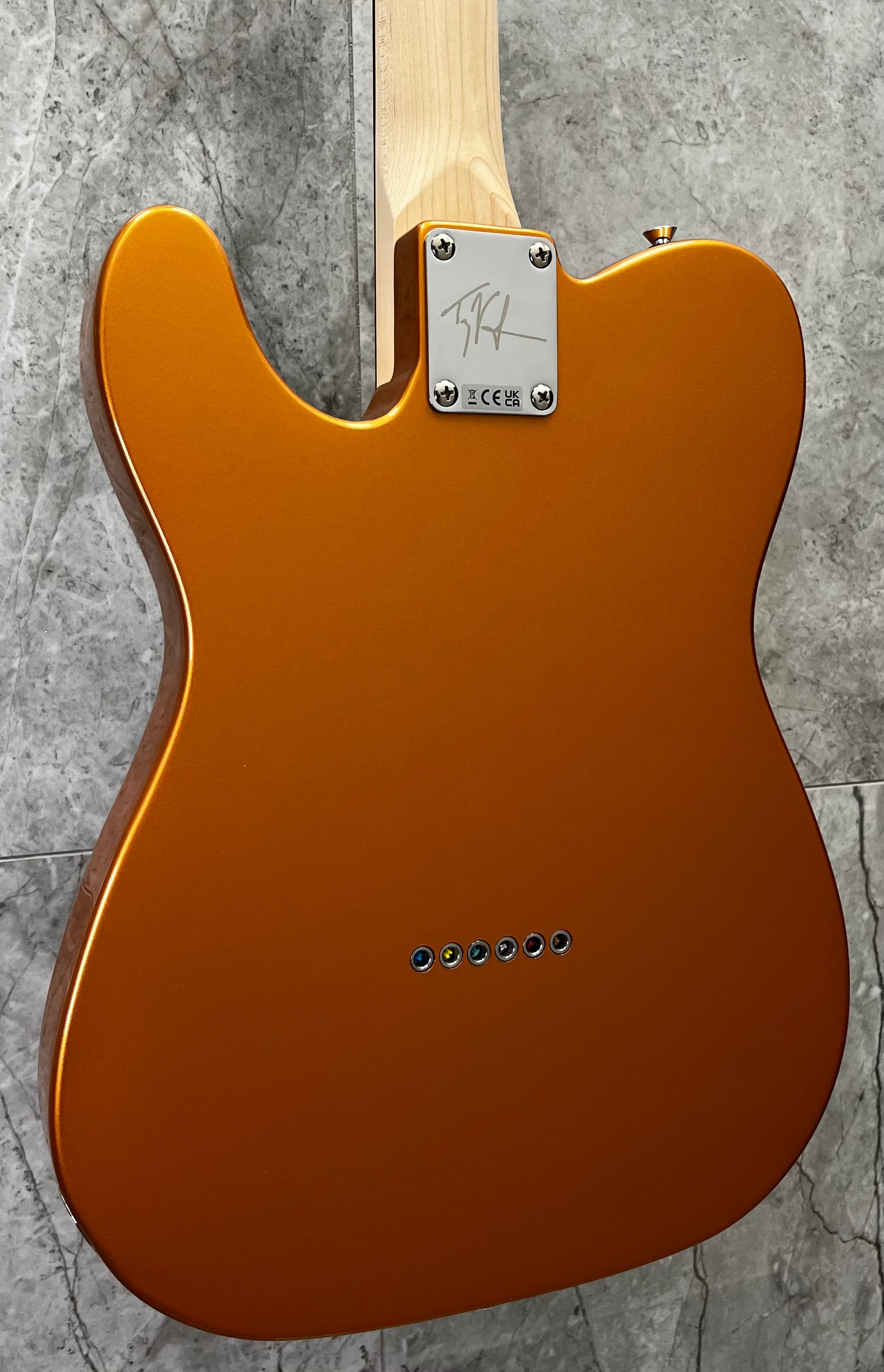 SQUIER Paranormal Troy Van Leeuwen Telecaster XII Tortoiseshell Pickguard, Copper 0371030594 SERIAL NUMBER CYKD26003197 - 7 LBS 12 OZ