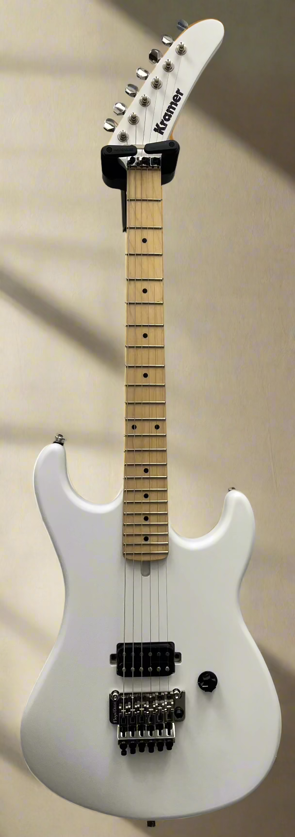 Kramer The 84 Electric Guitar with Gigbag - Angel White Satin K84AANSCF SERIAL NUMBER 24022900082 - 7.6 LBS