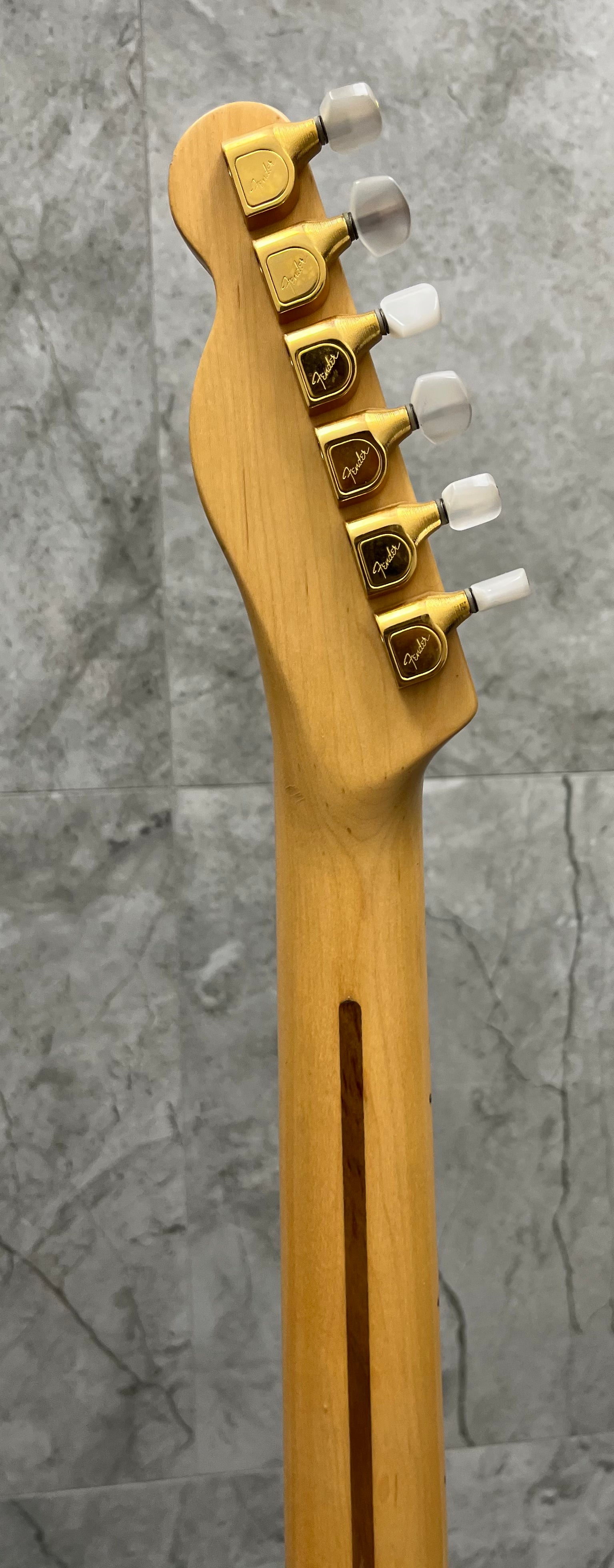 Fender USA 1993 James Burton Telecaster Black and Gold Paisley USED SERIAL NUMBER N3942698 - 7 LBS 6 OZ