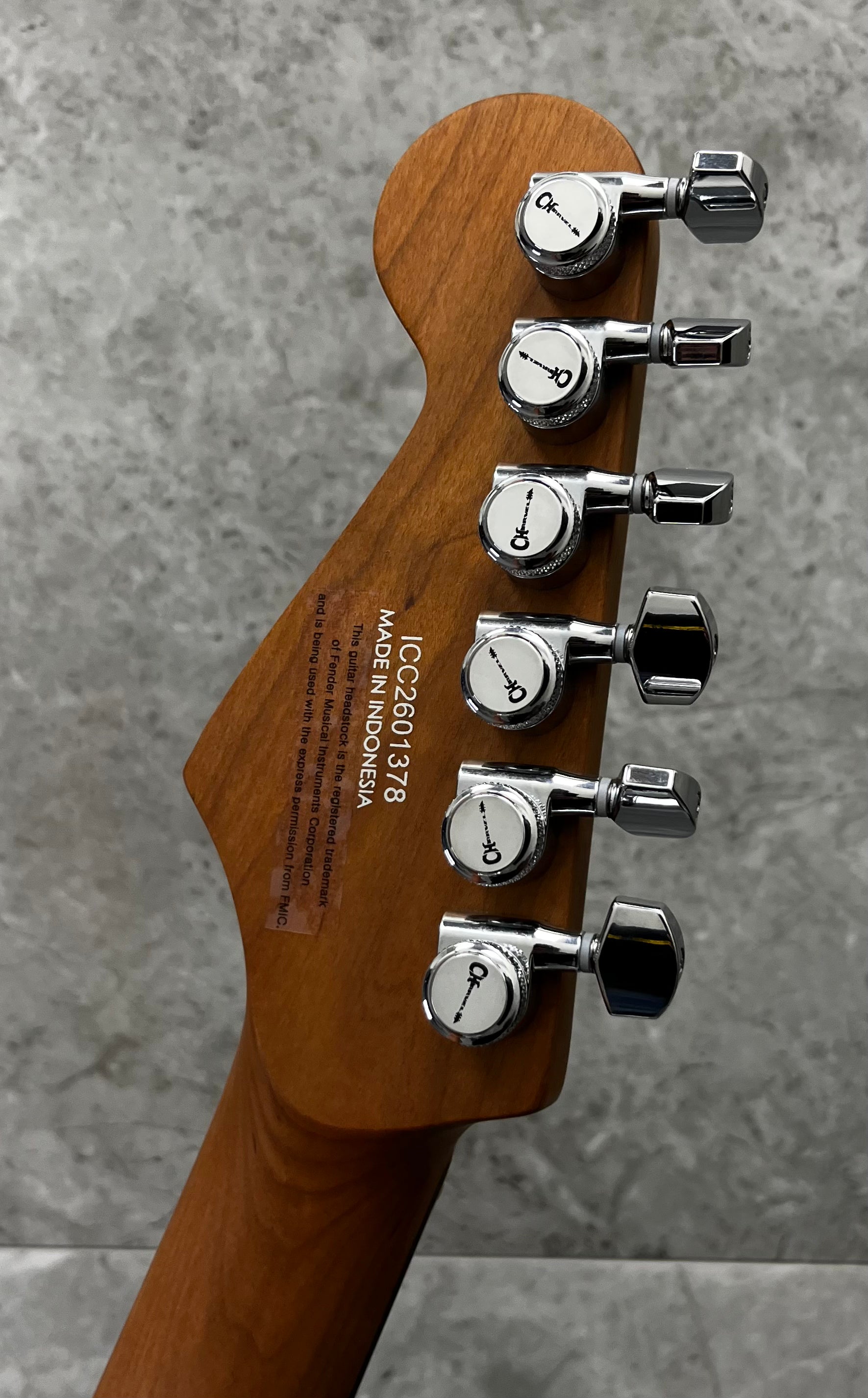 Charvel Pro-Mod Plus Dinky DK24 HSS 2PT EB QM, Ebony Fingerboard, Blue Curaçao 2972813546 SERIAL NUMBER ICC2601378 - 7 LBS 1 OZ