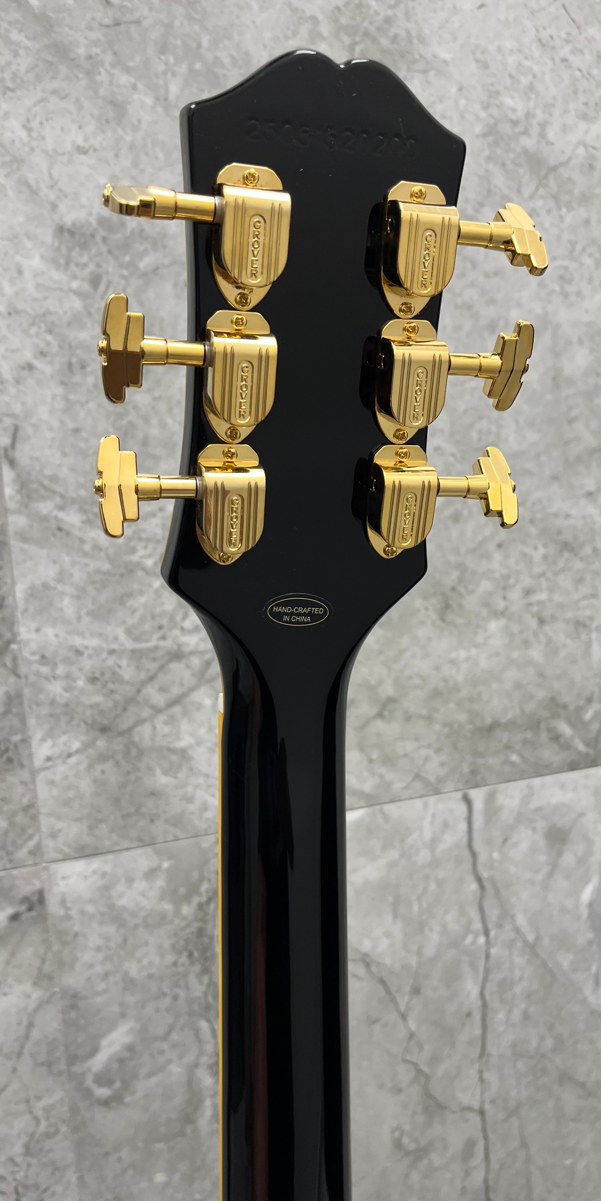 Epiphone Inspired by Gibson Custom Joe Bonamassa 59 LP Custom w/ Bigsby Antique Ebony EIJBLPCBGB SERIAL NUMBER 25051520200 9 LBS 4 OZ