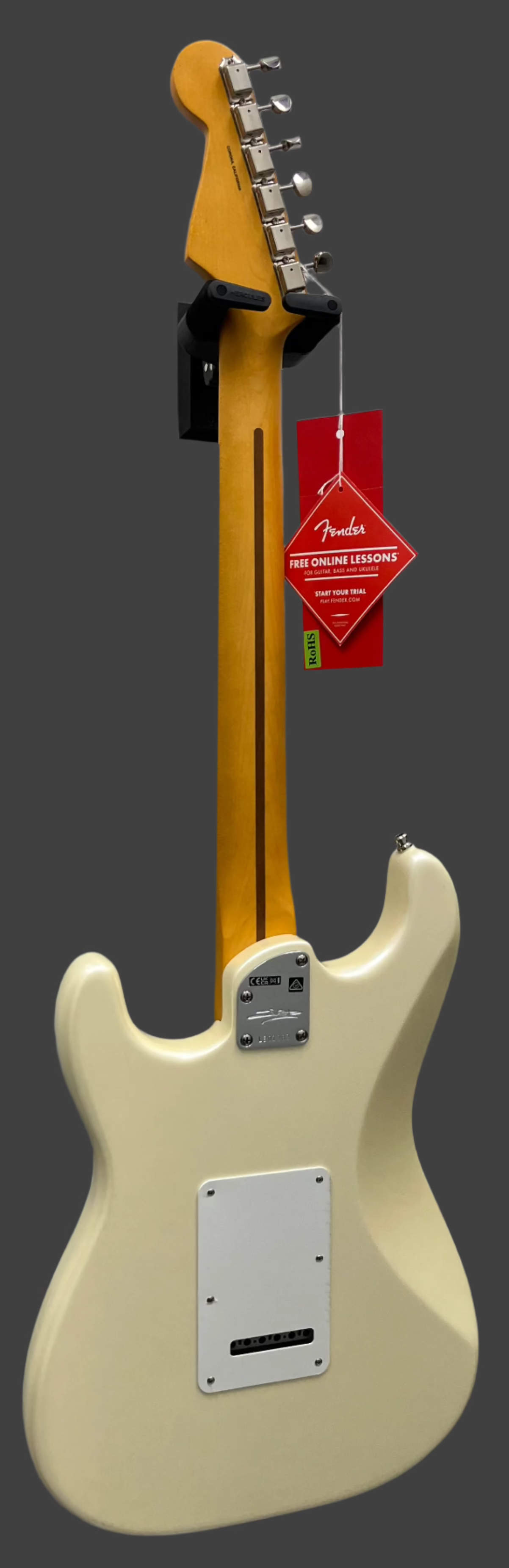 Fender USA Lincoln Brewster Stratocaster Maple Fingerboard, Olympic Pe Fender USA Lincoln Brewster Stratocaster Maple Fingerboard, Olympic Pe