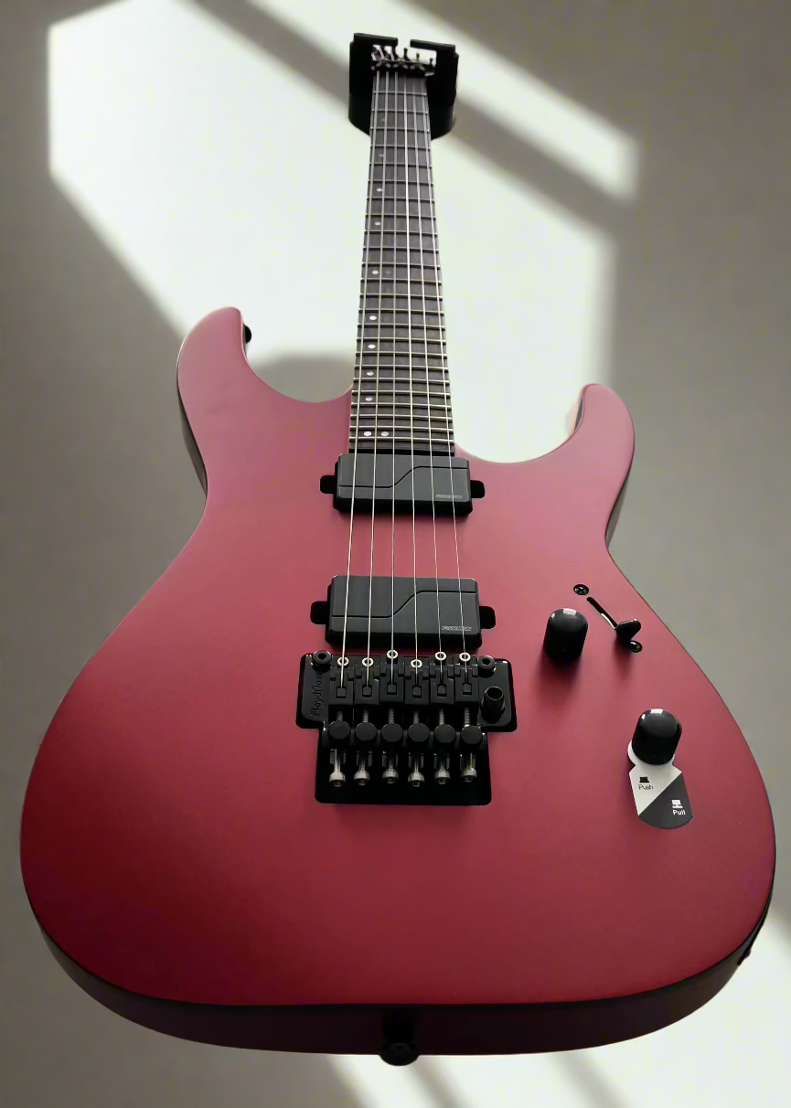 ESP LTD M-1000 Electric Guitar M1000 Candy Apple Red Satin LM1000CARS SERIAL NUMBER W24090341 - 8.2 LBS