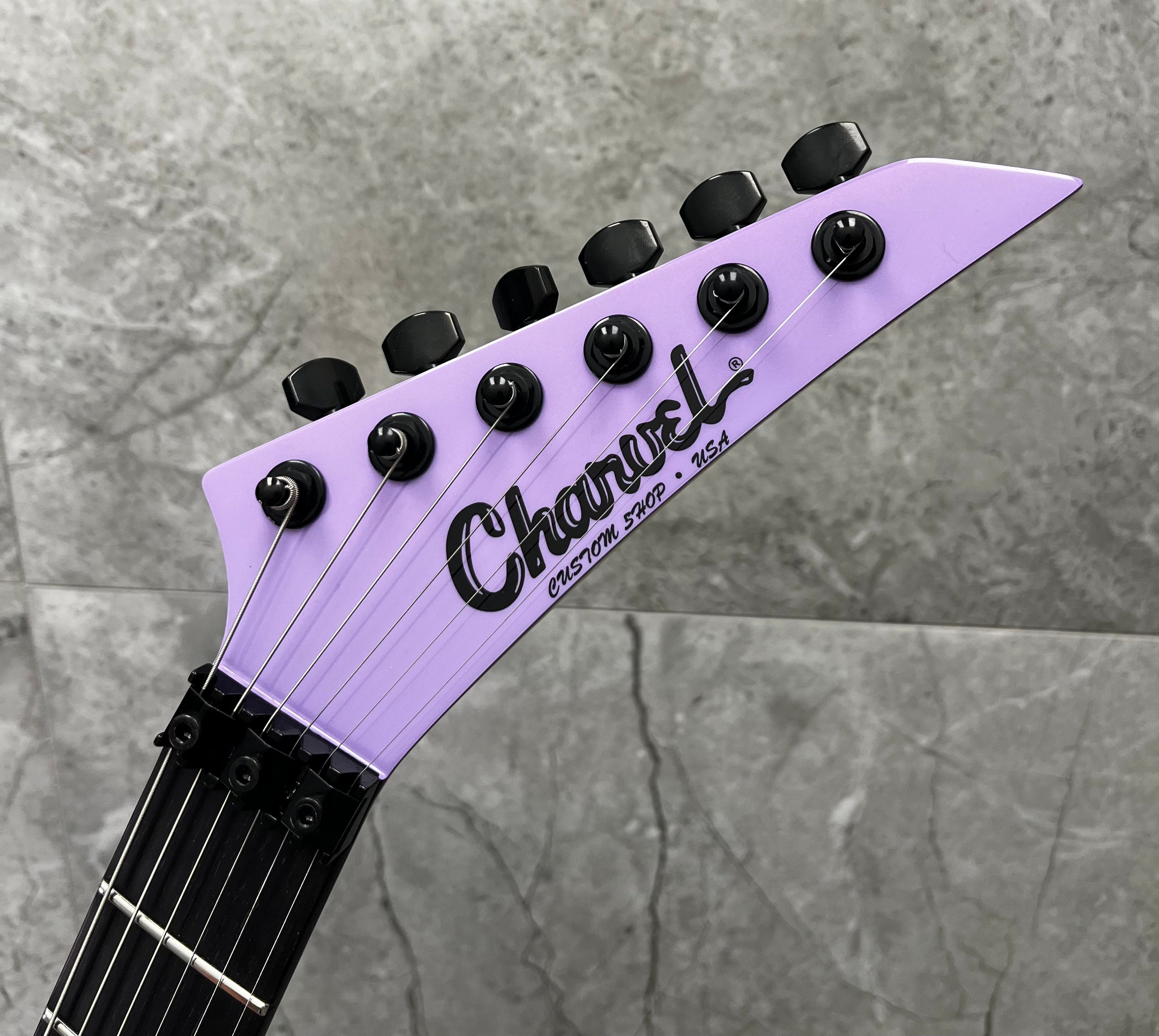 Charvel USA Custom Shop San Dimas HS FR - Lavender Ice with Ebony Fingerboard 2898000022 SERIAL NUMBER UC0267 - 8 LBS 7 OZ
