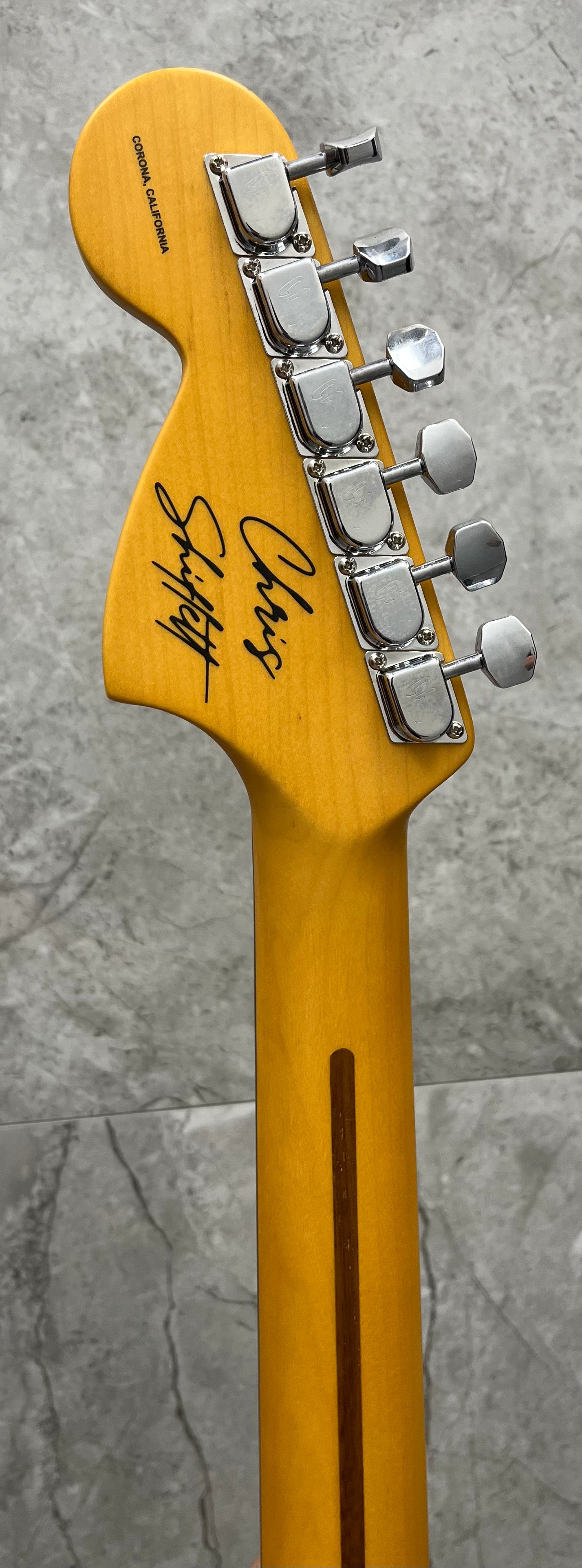 Fender USA Chris Shiflett Cleaver Telecaster Deluxe, Rosewood Fingerboard, Dakota Red 0117450754 SERIAL NUMBER CS240666 - 8.2 LBS