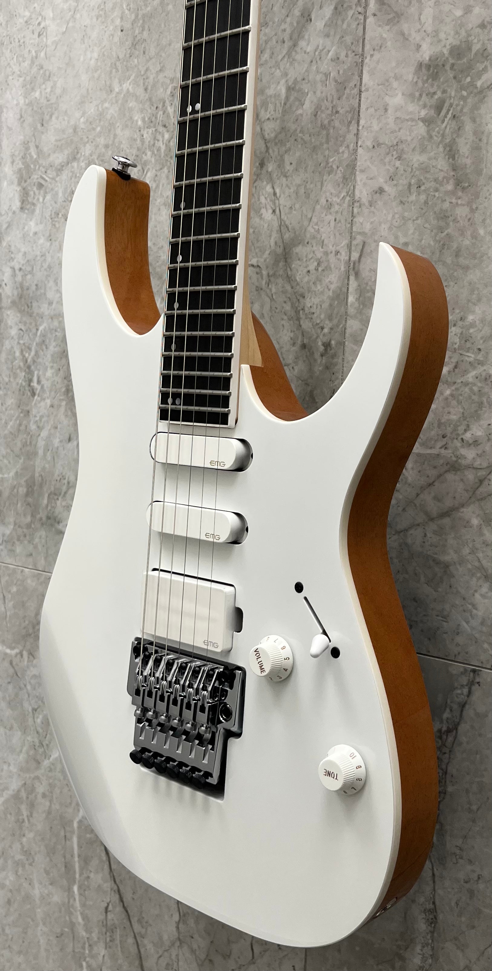 Ibanez MADE IN JAPAN RG5440C Prestige Electric Guitar - Pearl White RG5440CPW SERIAL NUMBER F2431825 - 7.6 LBS