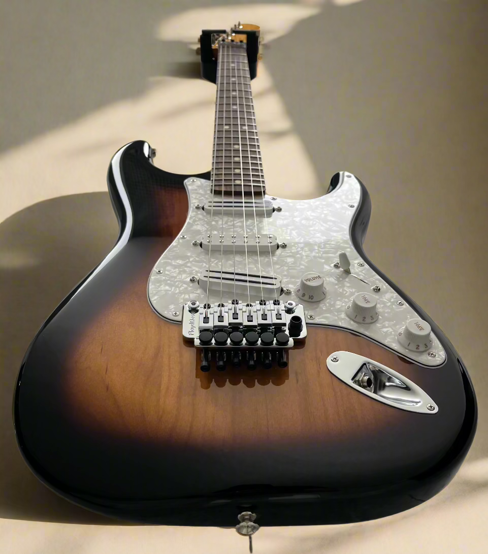 Fender Dave Murray Stratocaster Maple Fingerboard 2 Color Sunburst 0141010303 SERIAL NUMBER MX25046040 - 8.2 LBS