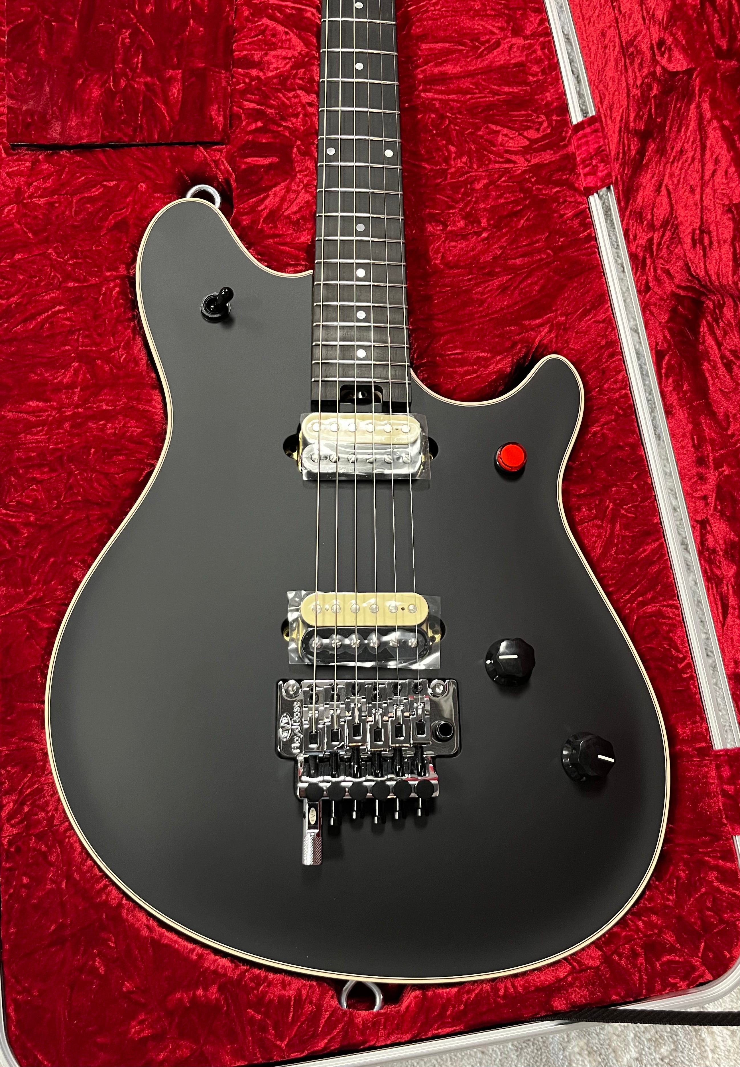 EVH Wolfgang USA Edward Van Halen Signature Ebony Fingerboard Stealth 5107920868 SERIAL NUMBER WG17430A - 8.0 LBS