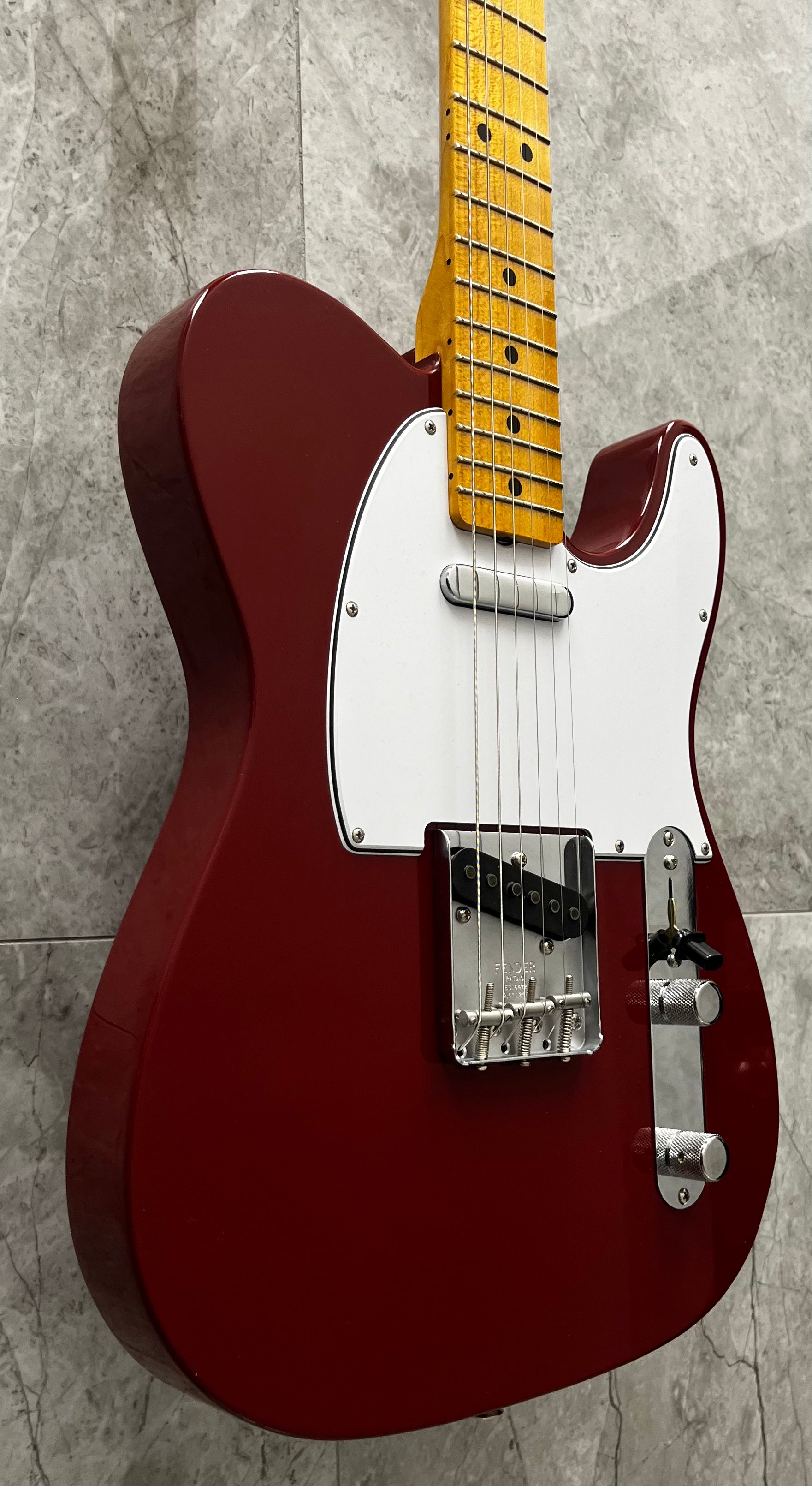FENDER USA CUSTOM SHOP 1966 Telecaster DELUXE Closet Classic Cimarron Red 9235700219 SERIAL NUMBER CZ591142 - 7 LBS 10 OZ