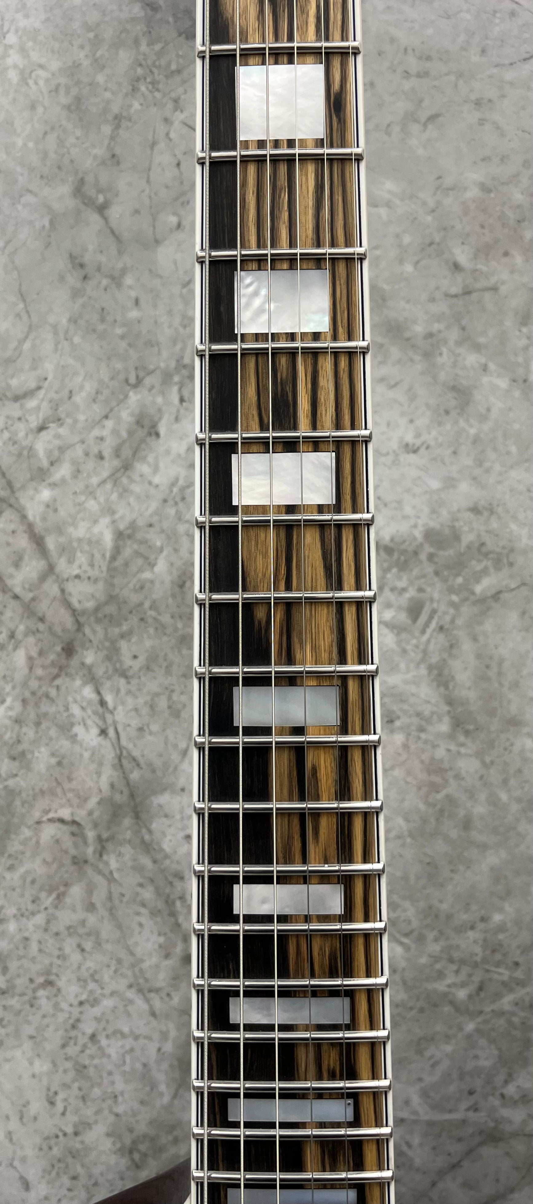 Schecter E-1 FR-S Electro-Resin w/ Sustainiac Gloss Natural 605-SHC SERIAL NUMBER W24110643 - 8.0 LBS