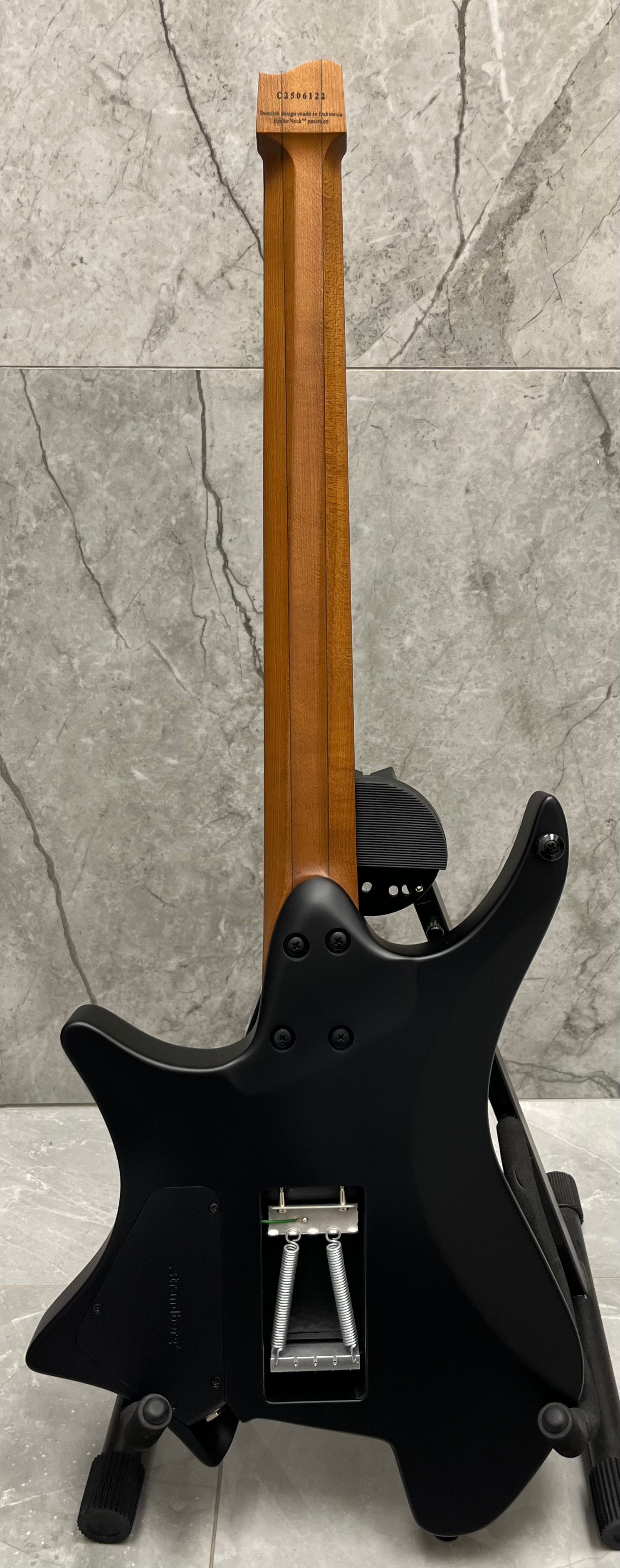 Strandberg Boden Standard NX 6 Plini Edition Mirage BD6TCT-24SI-L-S-BK SERIAL NUMBER C2506122 - 5 LBS 1 OZ