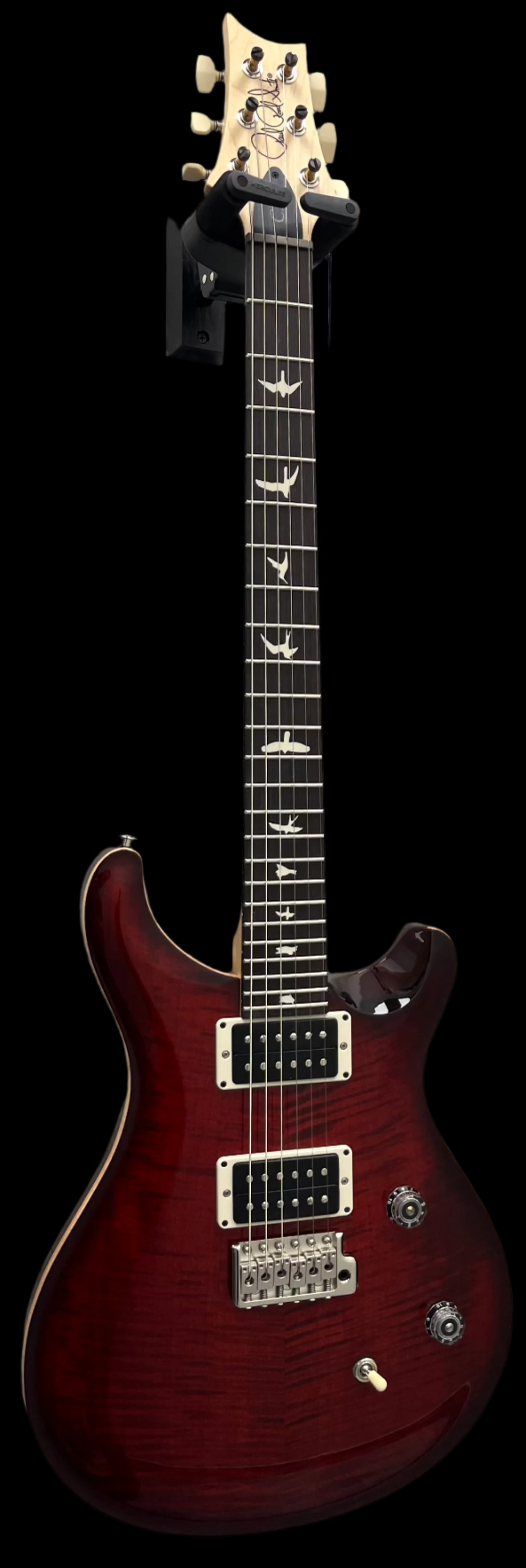 PRS Guitars USA CE24 FR - Fire Red Burst 112784::FR: SERIAL NUMBER 24 0400190 - 7.2 LBS