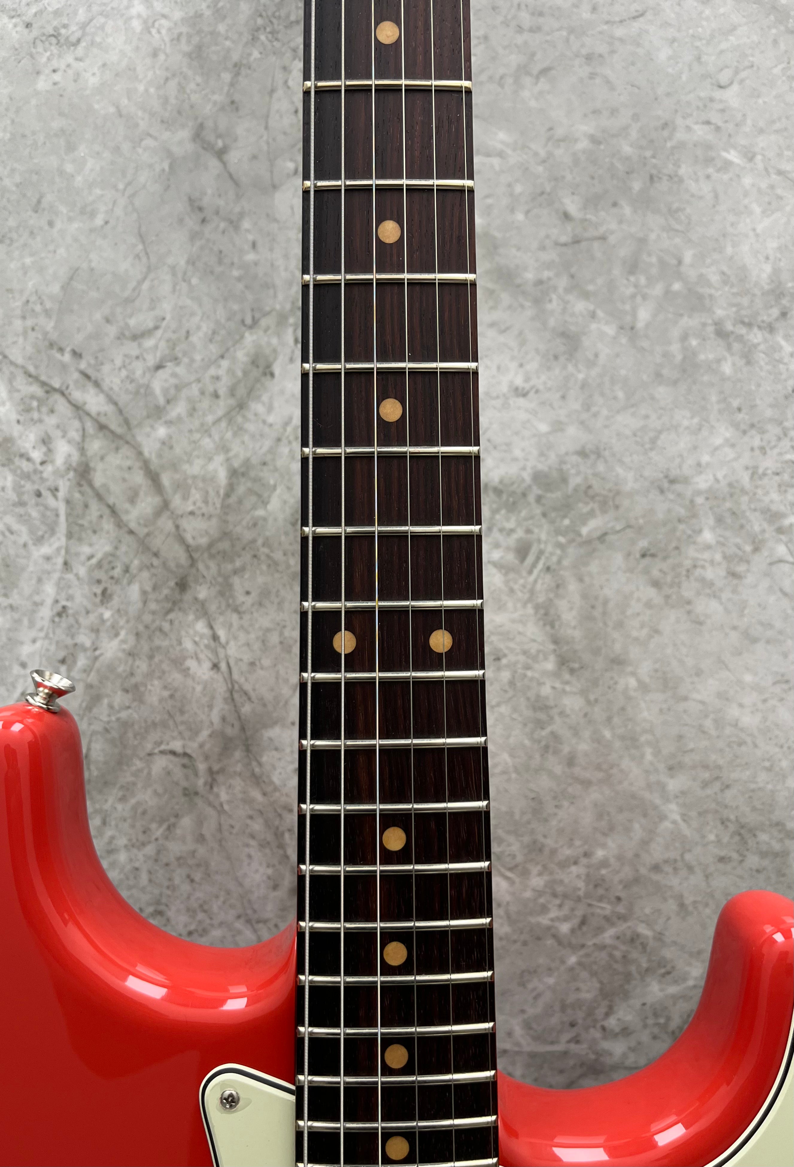 Fender Limited Edition Dealer Exclusive Slab Rosewood American Vintage II 1961 Stratocaster, Rosewood Fingerboard - Fiesta Red 0170250840 SERIAL NUMBER V2558505 - 8 LBS 1 OZ