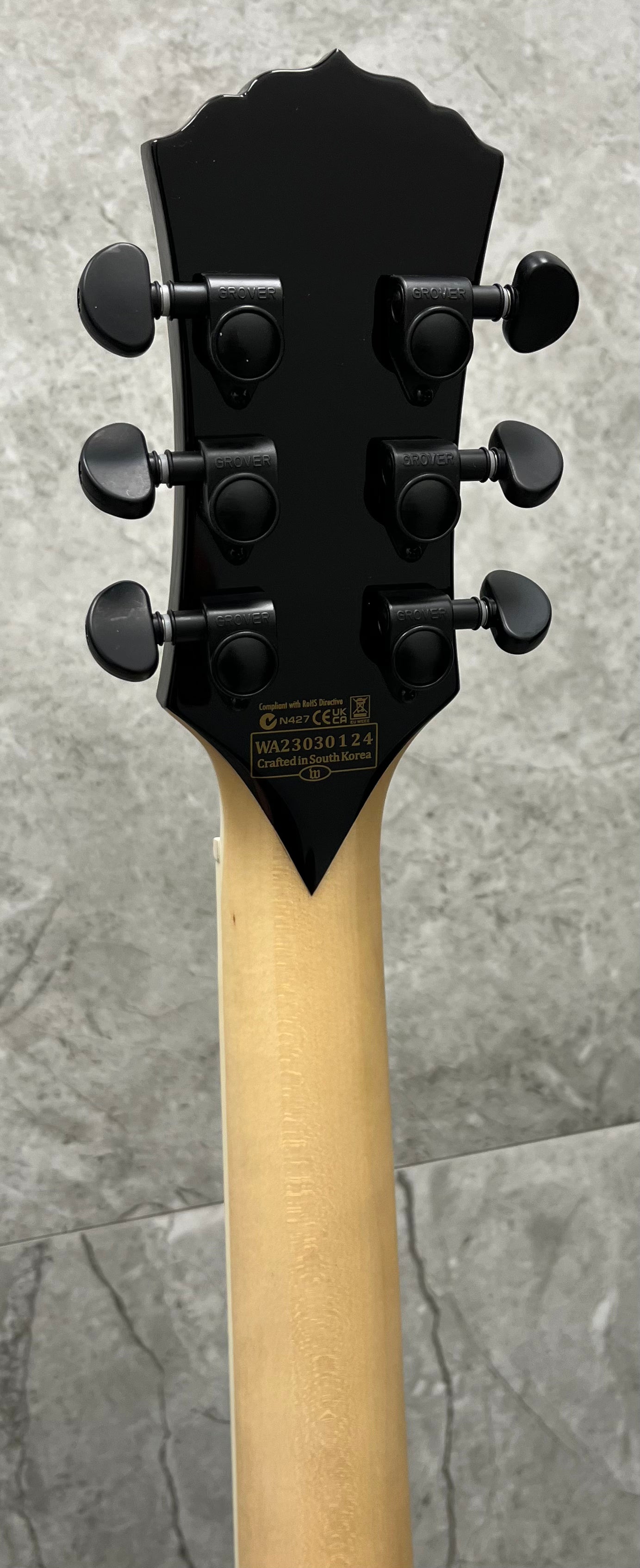 Wylde Audio Thoraxe Transparent Black Burst 4548-SHC SERIAL NUMBER WA23030124 - 8.6 LBS