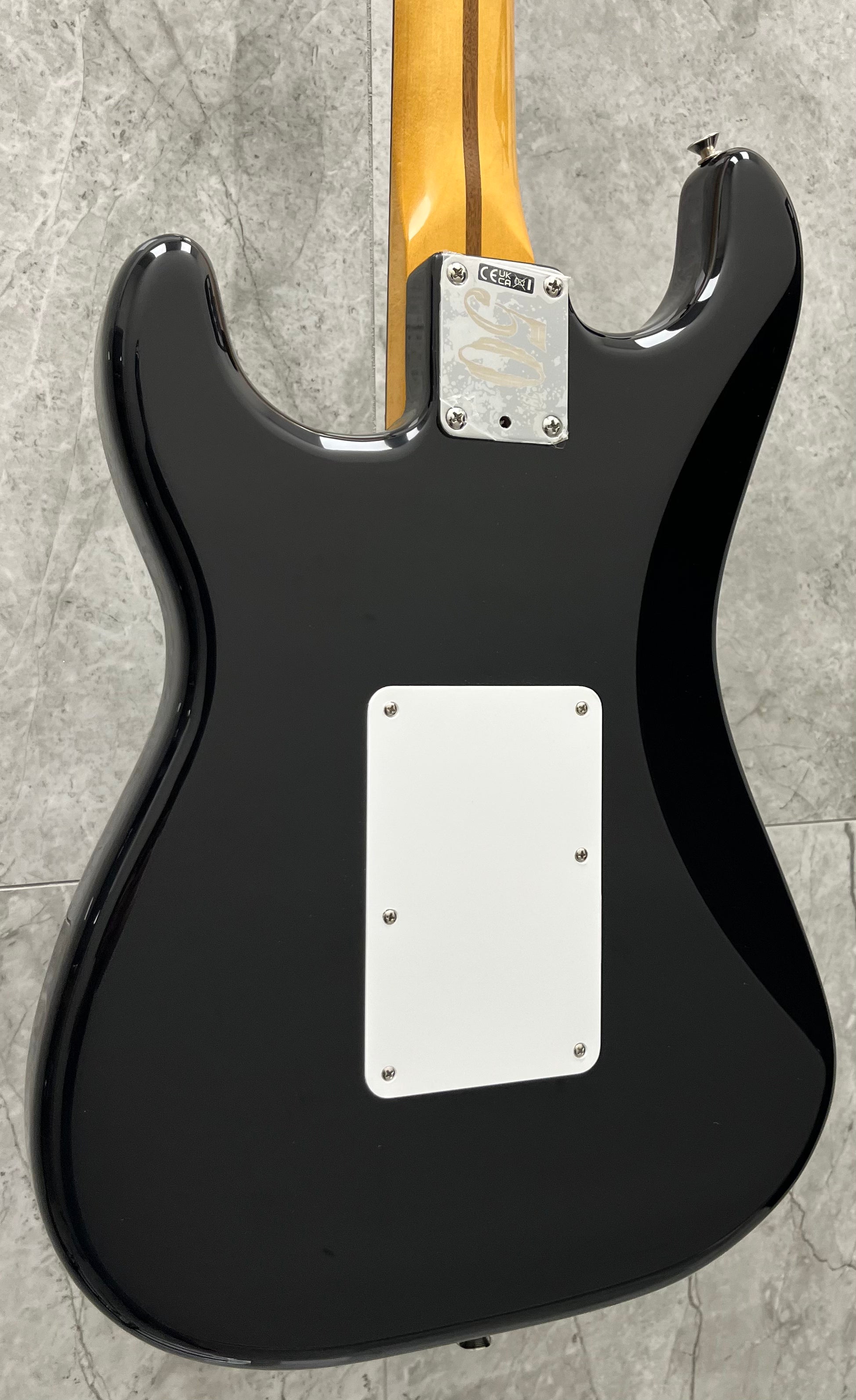 Fender Limited Edition 50th Anniversary Dave Murray Stratocaster Rosewood Fingerboard, Black 0141010306 SERIAL NUMBER MX26017896 - 8 LBS 5 OZ