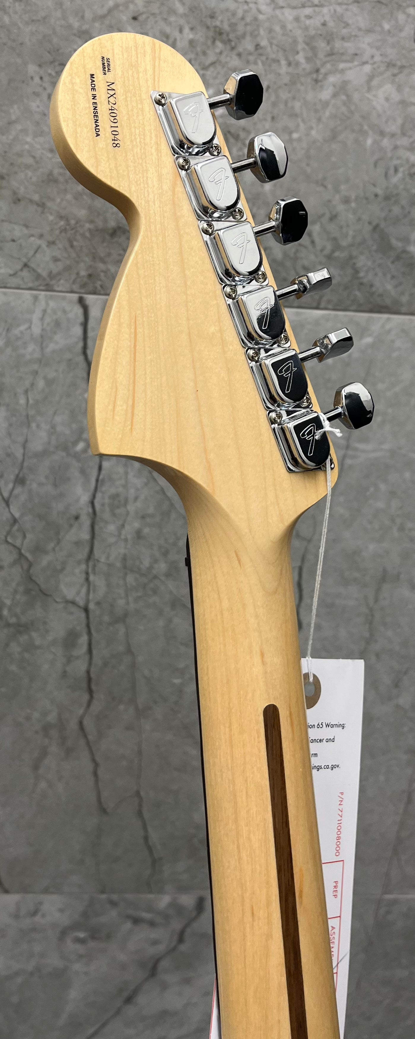 Fender Ritchie Blackmore Stratocaster Scalloped Rosewood Fingerboard Olympic White 0139010305 SERIAL NUMBER MX24091048 - 7.4 LBS