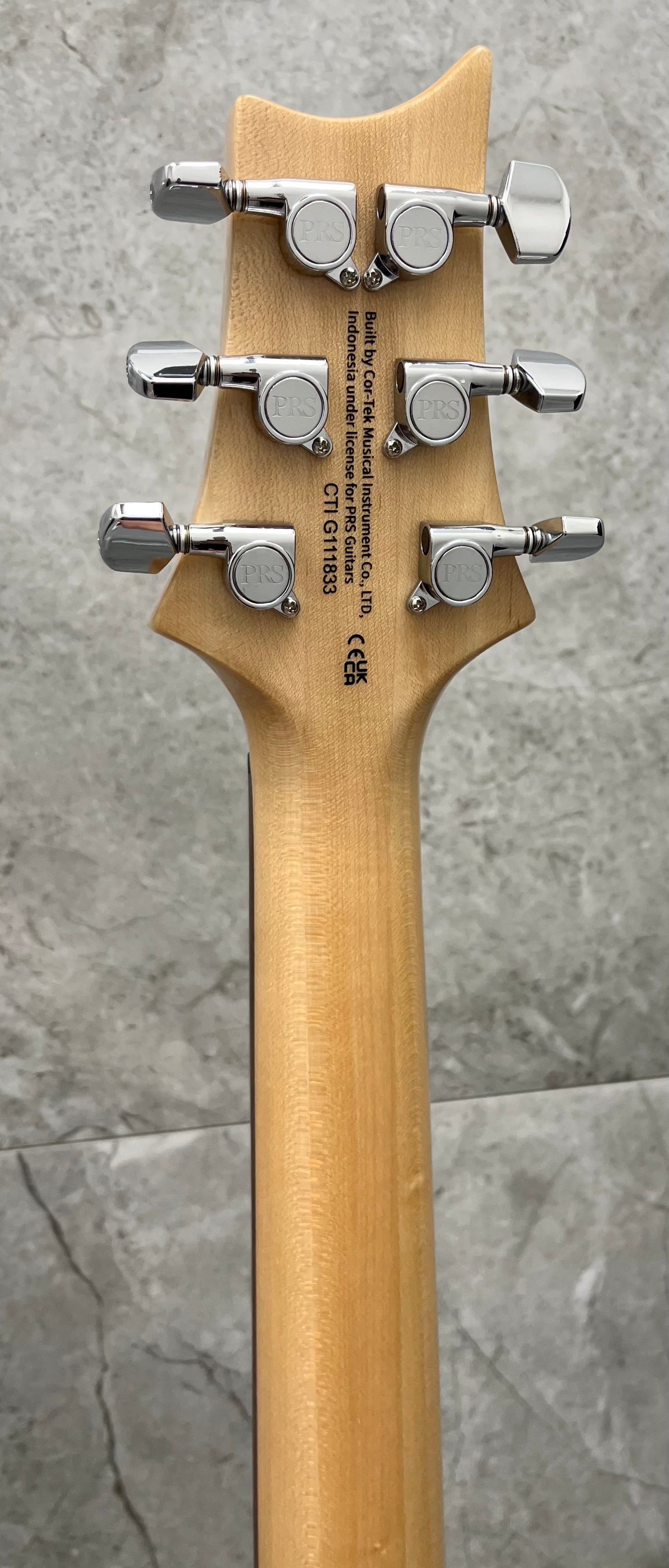 PRS SE LIMITED EDITION Exotic Custom 24 Swamp Ash Burl Natural 114983::NA: SERIAL NUMBER CTIG111833 - 7.2 LBS