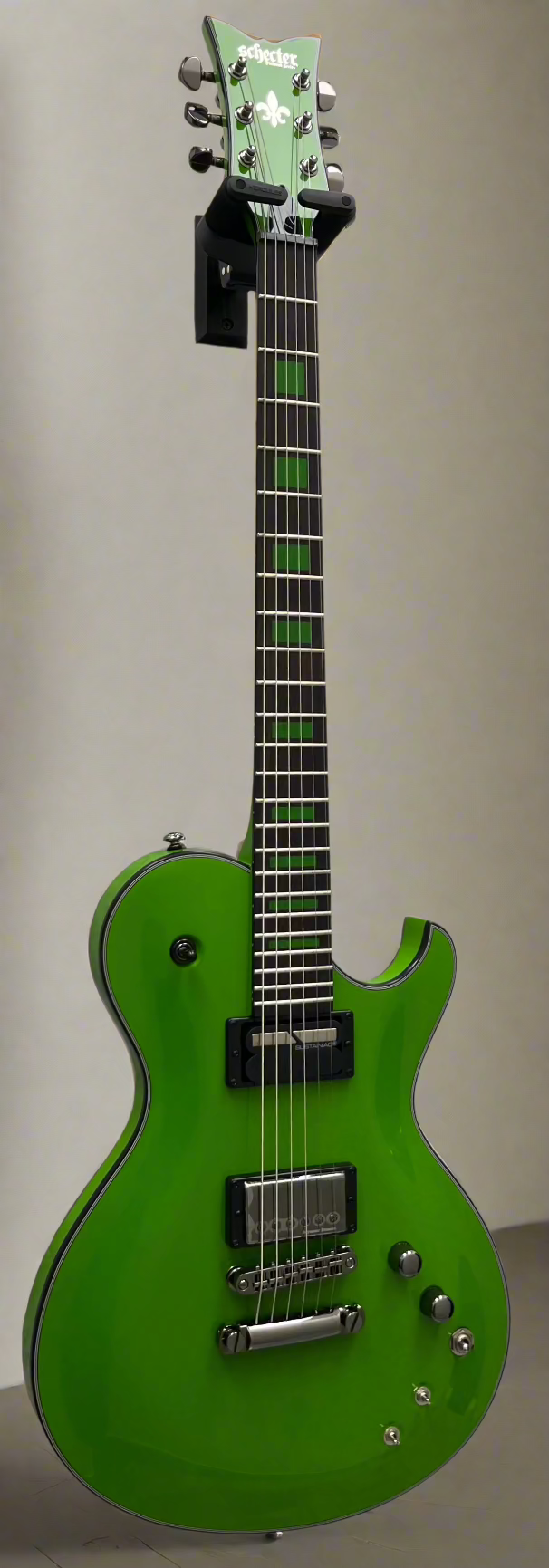 Schecter Kenny Hickey Solo 6 EX S Steele Green Sustainiac 379-SHC SERIAL NUMBER W25020652 - 8.0 LBS