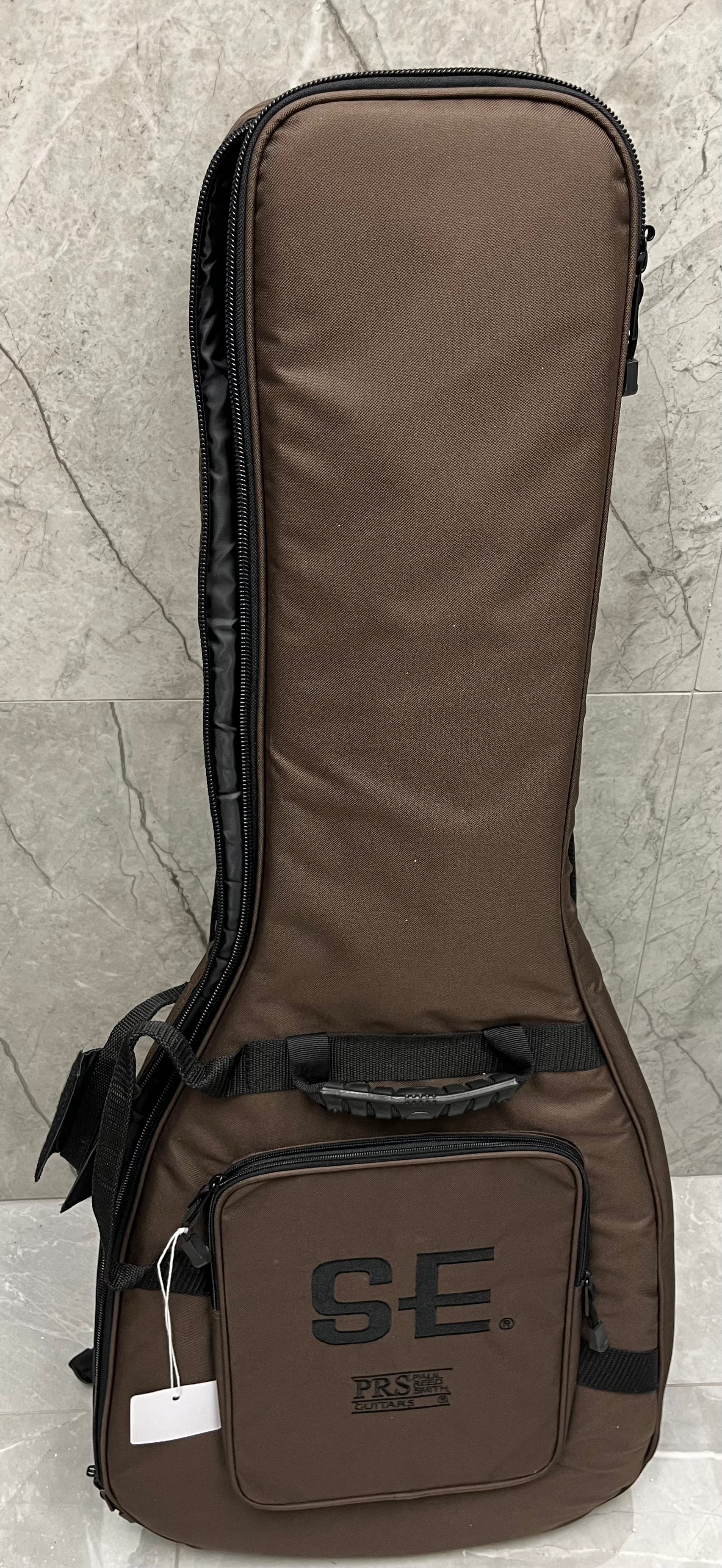 PRS GUITARS SE Custom 24 W/ GIG BAG Blue Matteo / Natural back 108193:BN SERIAL NUMBER CTIH002389 - 7 LBS 8 OZ