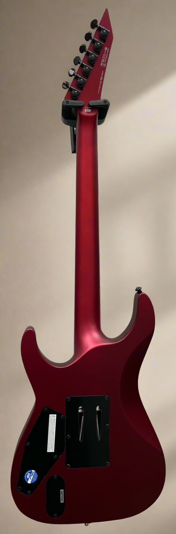 ESP LTD M-1000 Electric Guitar M1000 Candy Apple Red Satin LM1000CARS SERIAL NUMBER W24090341 - 8.2 LBS