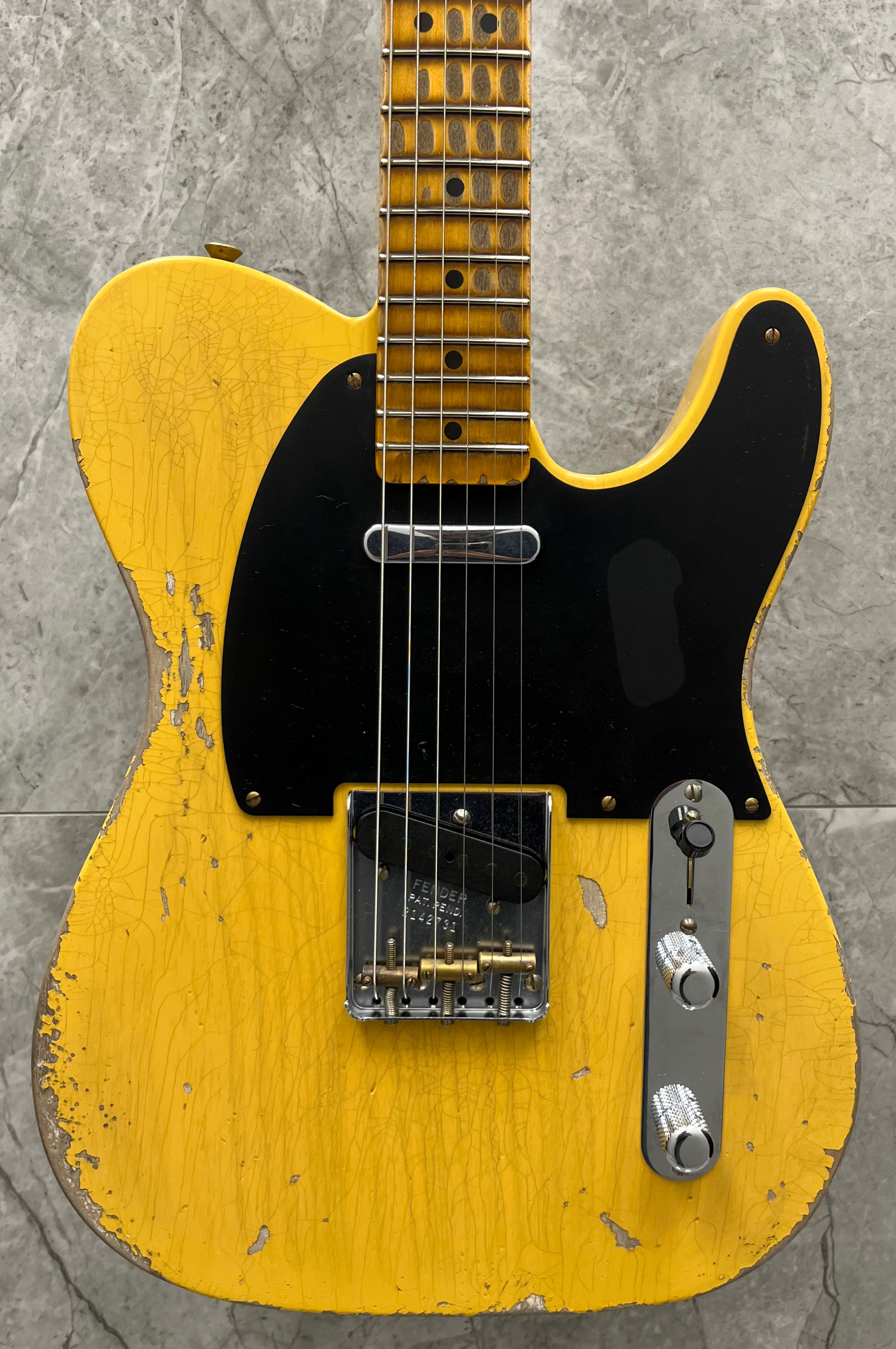 Fender Custom Shop 1951 Nocaster Heavy Relic 1-Piece Rift Sawn Maple Neck, Faded Aged Nocaster Blonde 9235700021 SERIAL NUMBER R142731 - 7.0 LBS