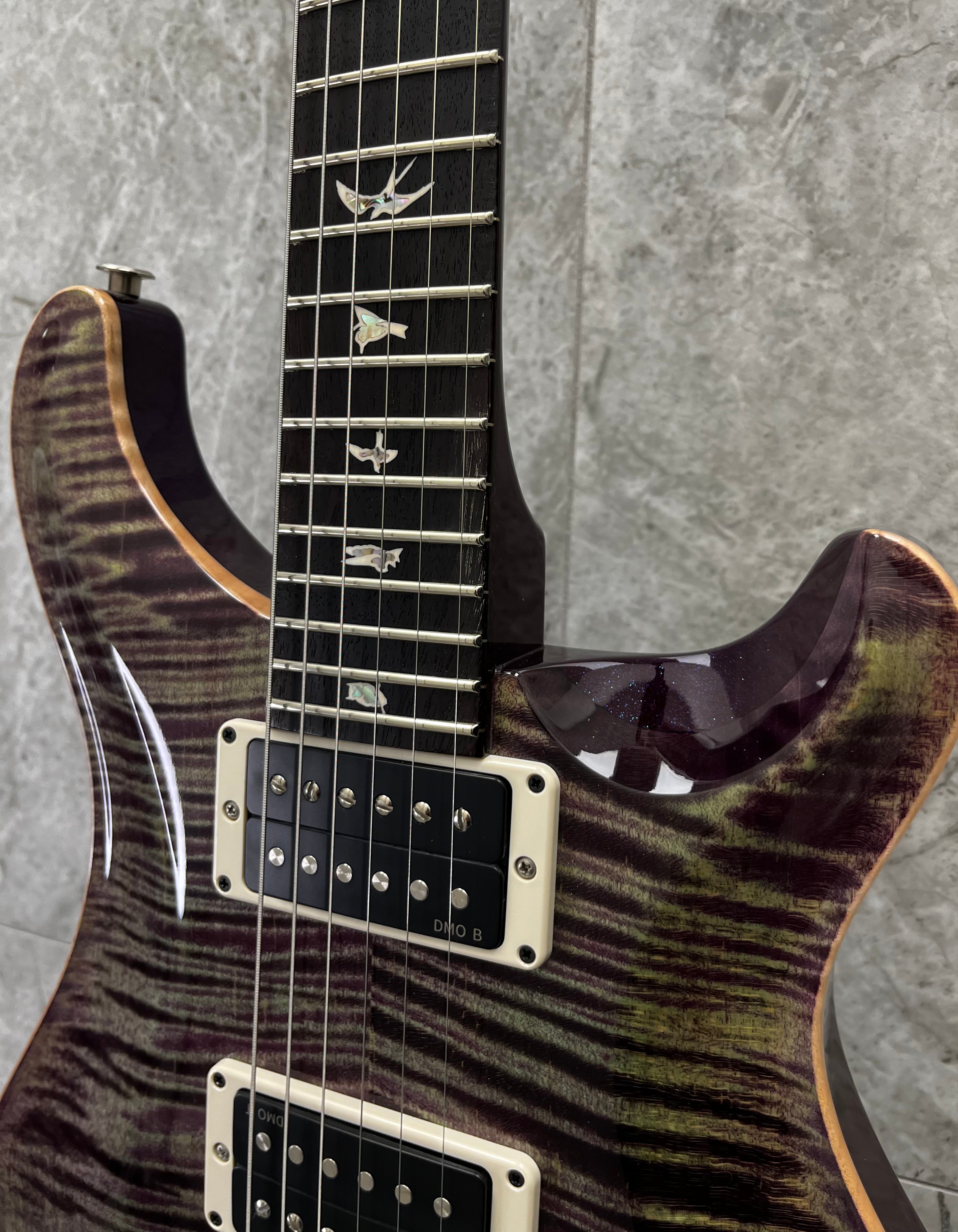 PRS GUITARS USA CUSTOM 24 SPRAYERS CHOICE 112786::XX Aroura Borealis with Translucent Purple Sparkle Back SERIAL NUMBER 26 0430964 - 7 LBS 8 OZ