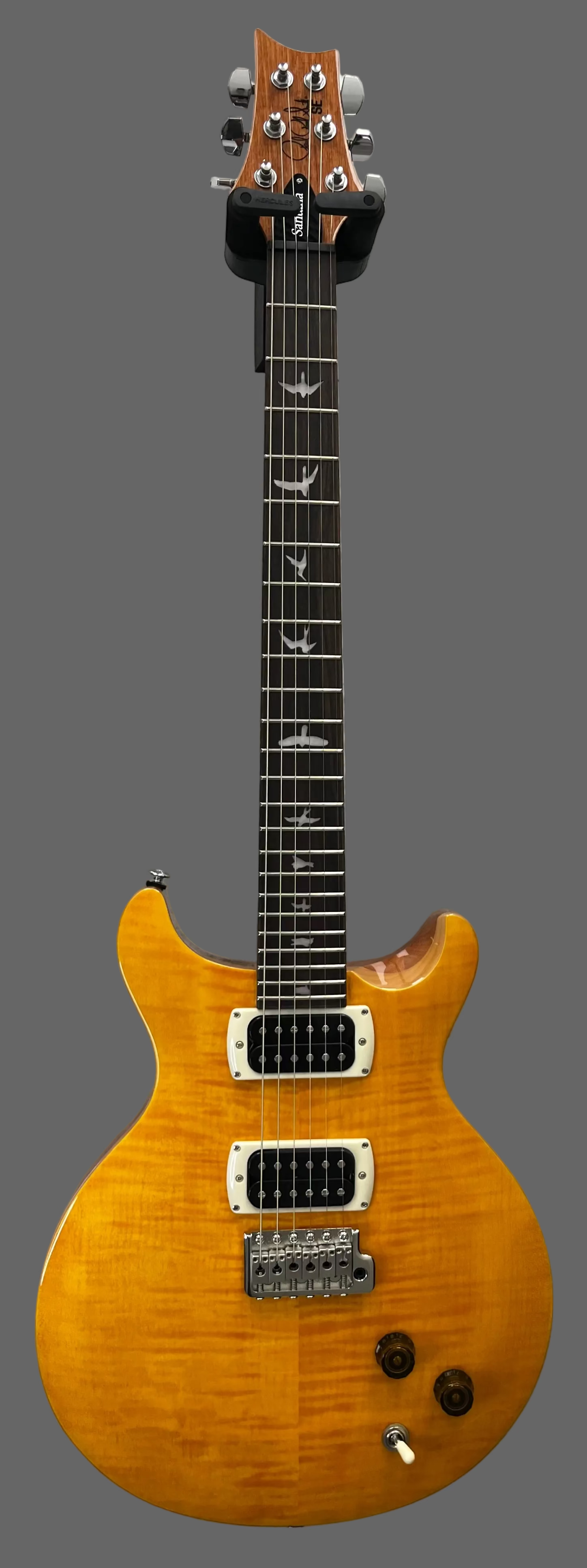 PRS GUITARS SANTANA SE 24 FRET - SANTANA YELLOW W/ GIG BAG 116008::SY SERIAL NUMBER CTII023438 - 7 LBS 9 OZ