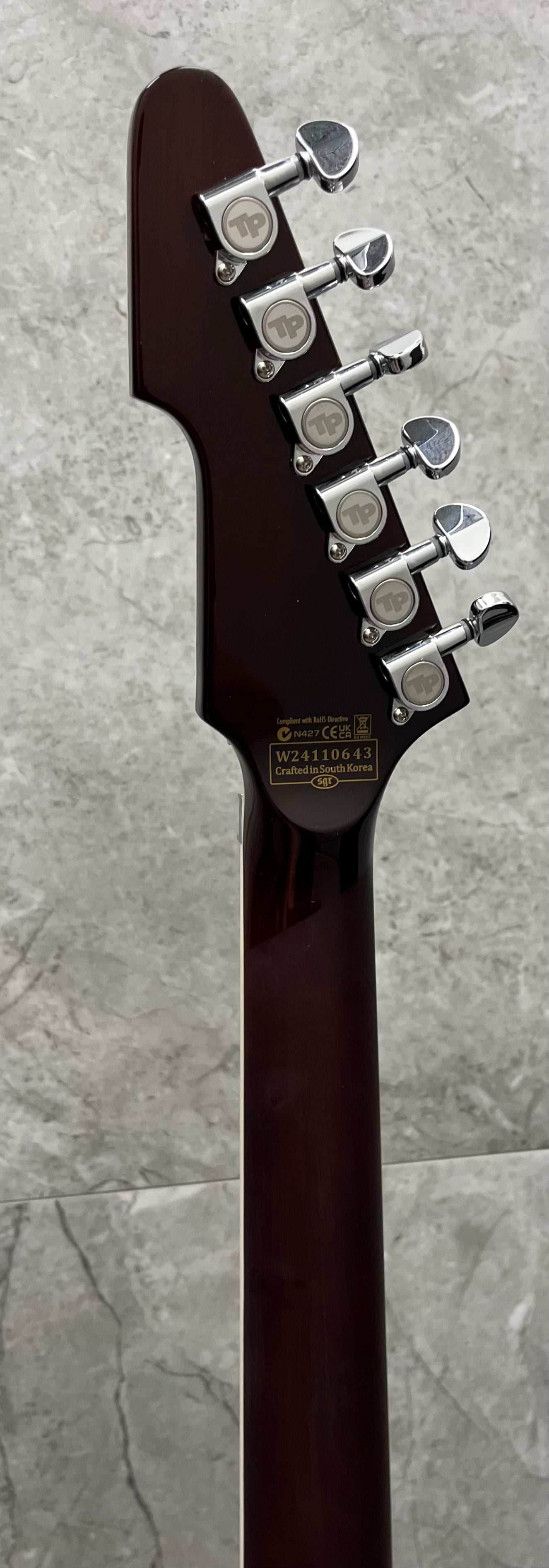 Schecter E-1 FR-S Electro-Resin w/ Sustainiac Gloss Natural 605-SHC SERIAL NUMBER W24110643 - 8.0 LBS