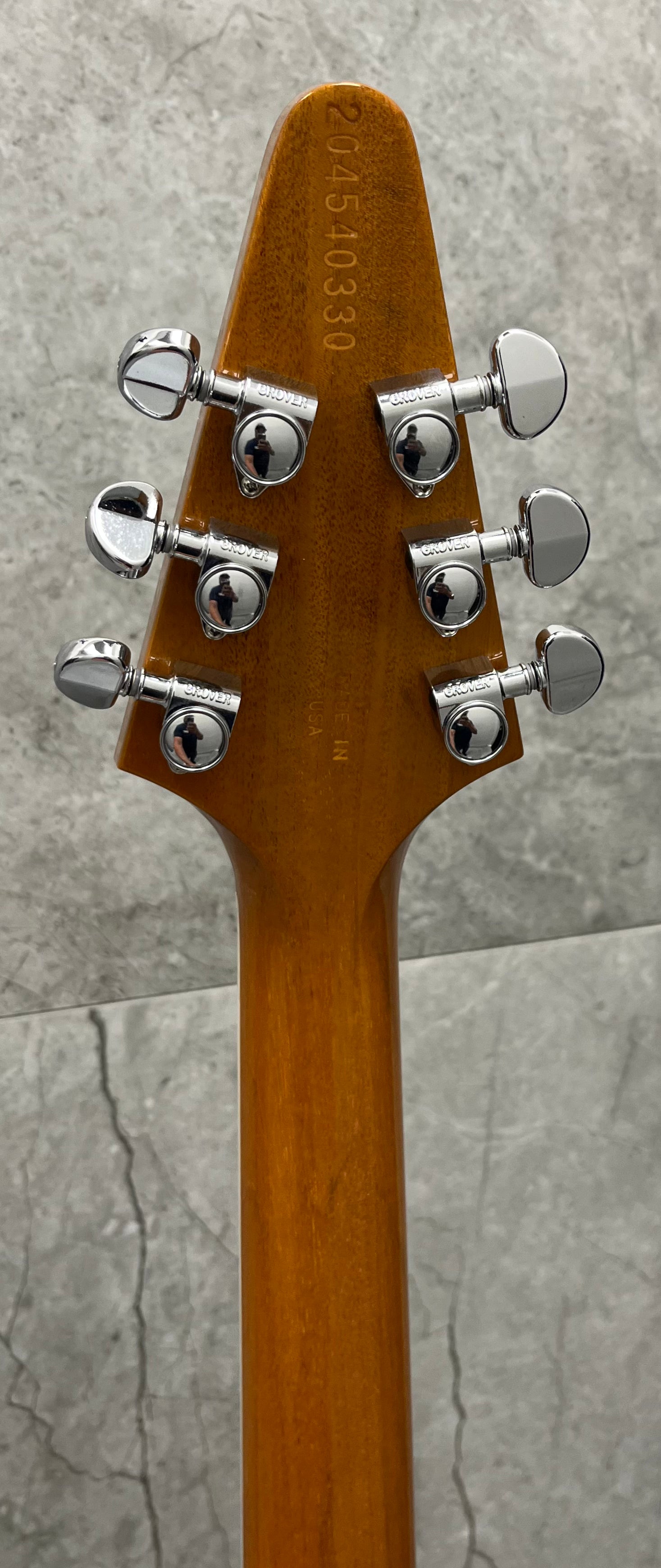 Gibson USA 70s Flying V Antique Natural DSVS00ANCH