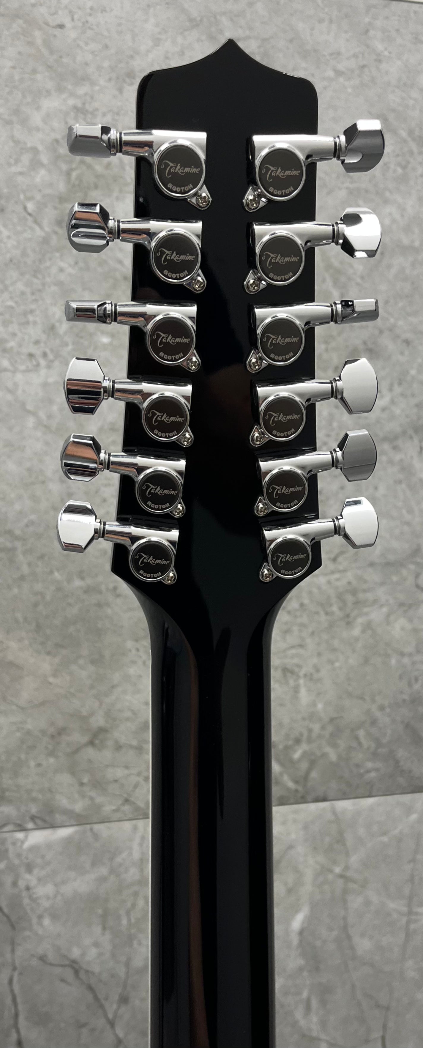 Takamine 12 String Made In Japan Acoustic Electric Cutaway Guitar with Case EF381SC