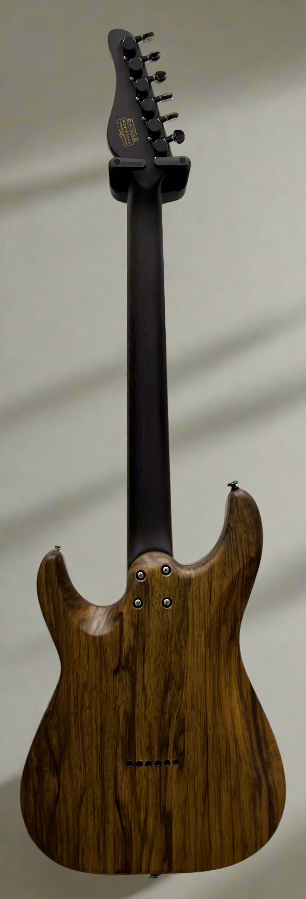 Schecter Sun Valley Super Shredder Exotic Hardtail Black Limba 1269-SHC MINT DEMO MODEL SERIAL NUMBER W24051666 - 8.0 LBS