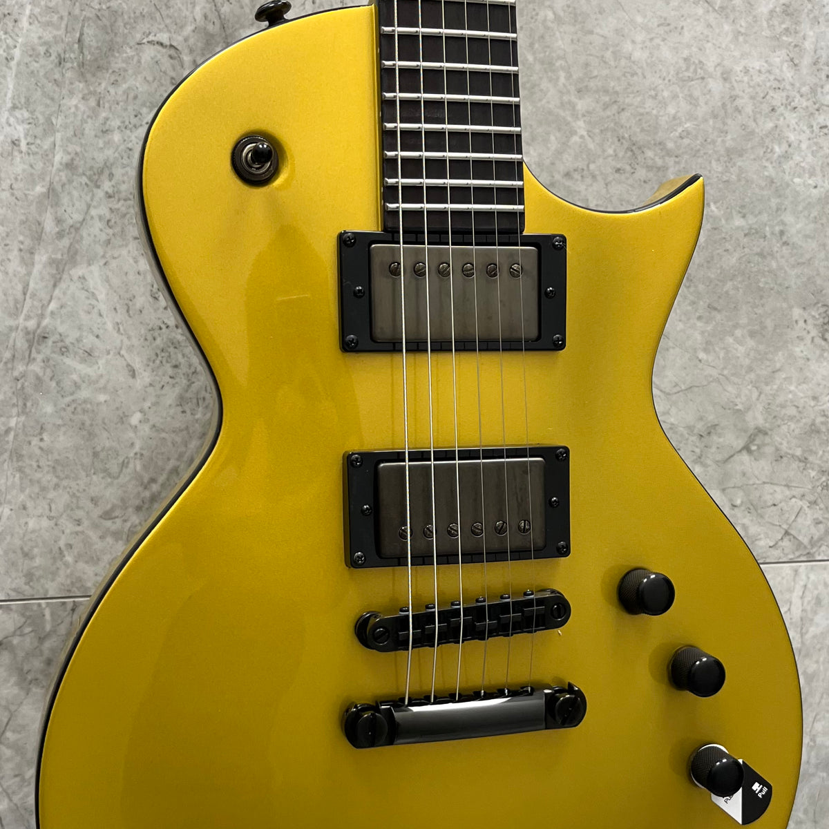 ESP LTD エレキギター イエロー 2025年モデル ESP LTD EC-2025 50TH ANNIVERSARY METALLIC GOLD LIMITED EDITION