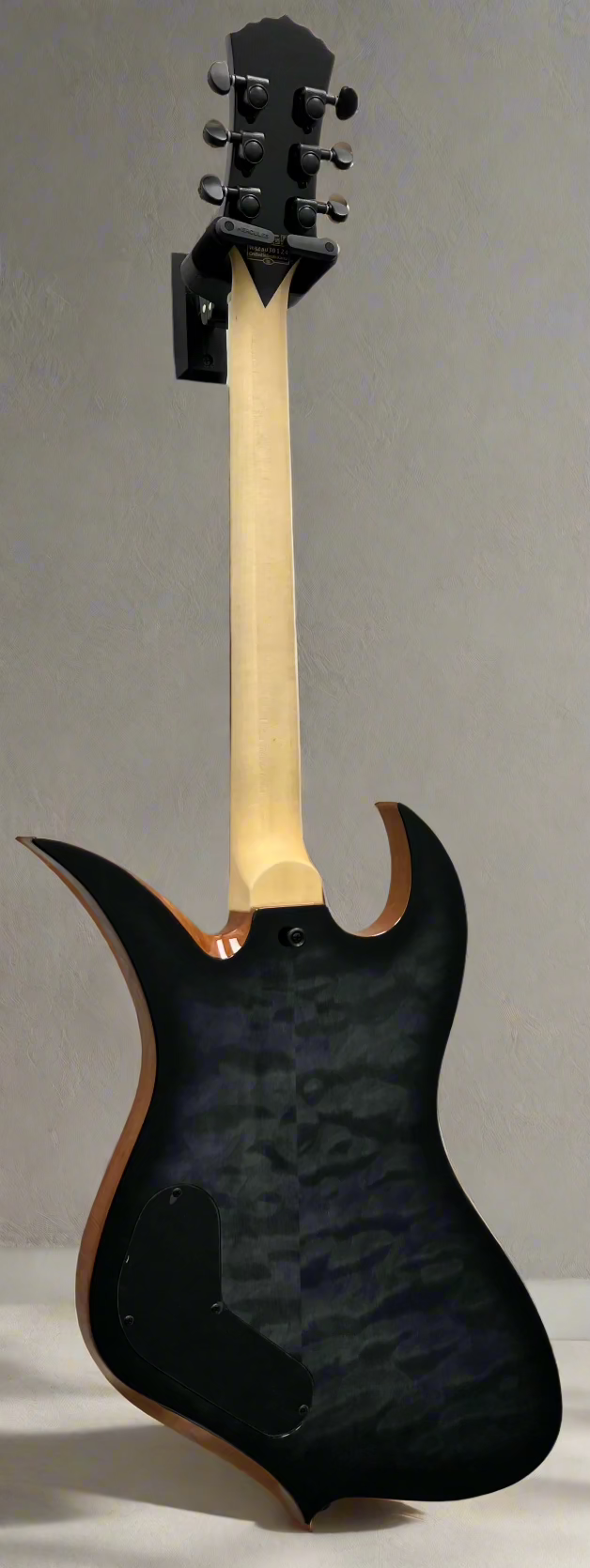 Wylde Audio Thoraxe Transparent Black Burst 4548-SHC SERIAL NUMBER WA23030124 - 8.6 LBS