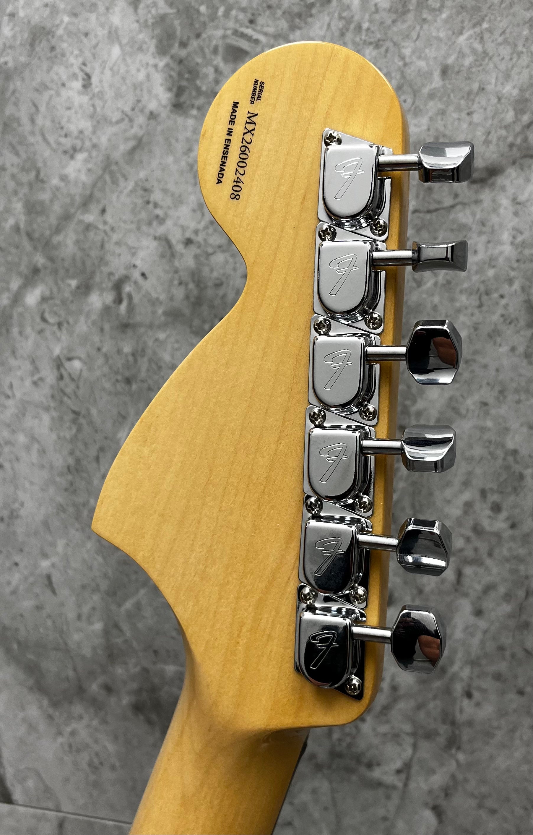 Fender Ritchie Blackmore Stratocaster Scalloped Rosewood Fingerboard Olympic White 0139010305 SERIAL NUMBER MX26002408 - 7 LBS 8 OZ