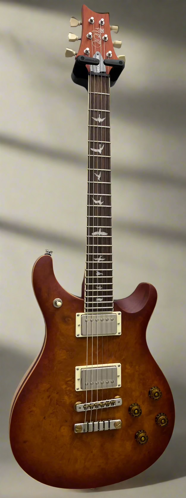 PRS Guitars Limited Edition SE McCarty 594 Laurel Burl Electric Guitar with Gigbag - Vintage Sunburst SERIAL NUMBER CTIG105822 - 7.0 LBS