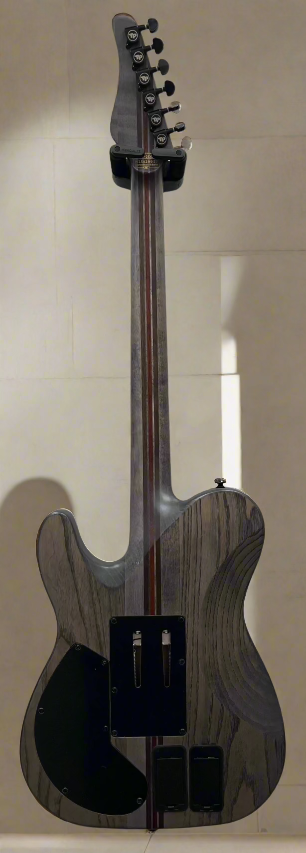 Schecter Pt 6 Fr S SLS ELITE Evil Twin w/ Sustainiac and Floyd Rose Satin Black 1383-SHC SERIAL NUMBER W25020053 - 8.6 LBS