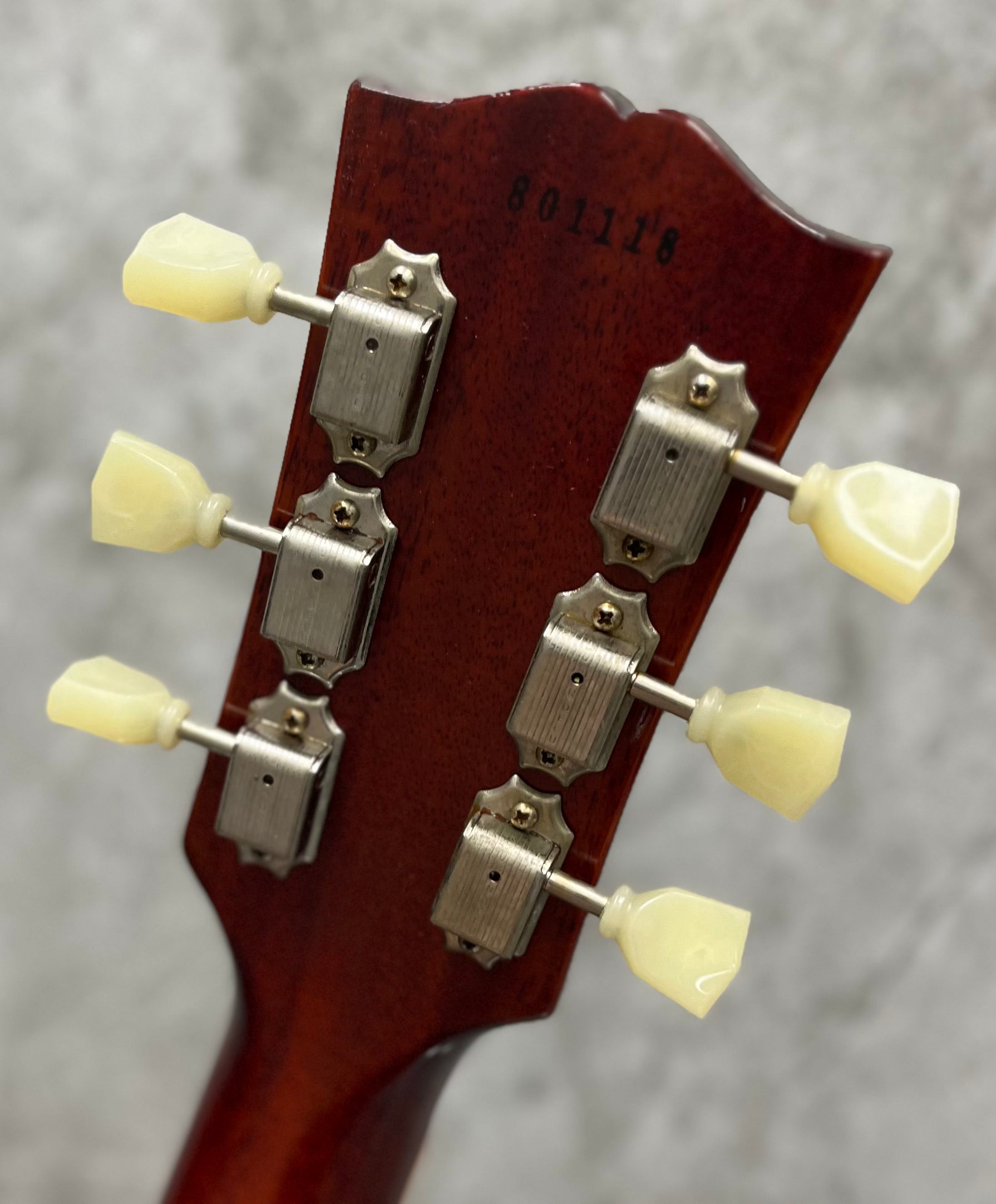 Gibson Custm Shop 1958 Les Paul Standard Reissue VOS Iced Tea Burst LPR58VOITNH SERIAL NUMBER 801118 - 8.6 LBS